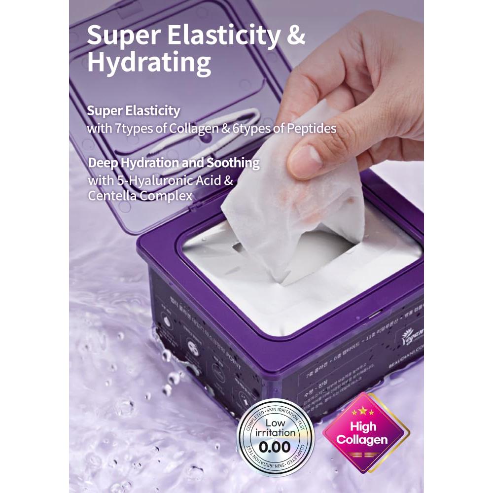 Mascarilla Facial de Colágeno Chunwootnc - 31 Hojas Hidratantes