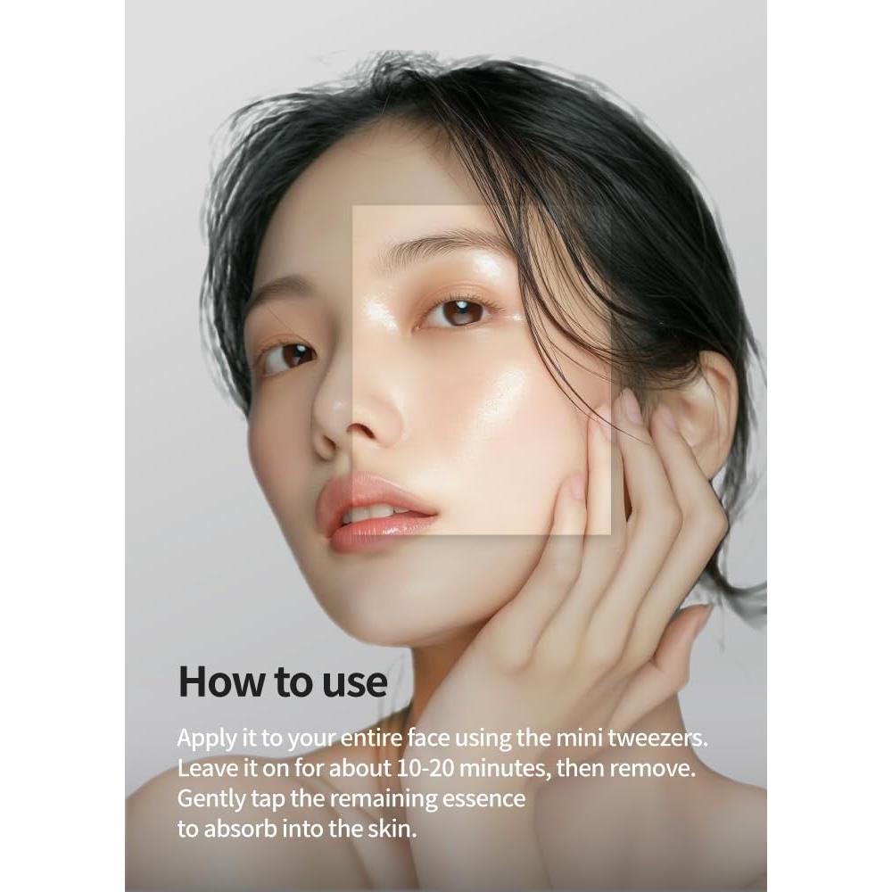 Mascarilla Facial de Colágeno Chunwootnc - 31 Hojas Hidratantes