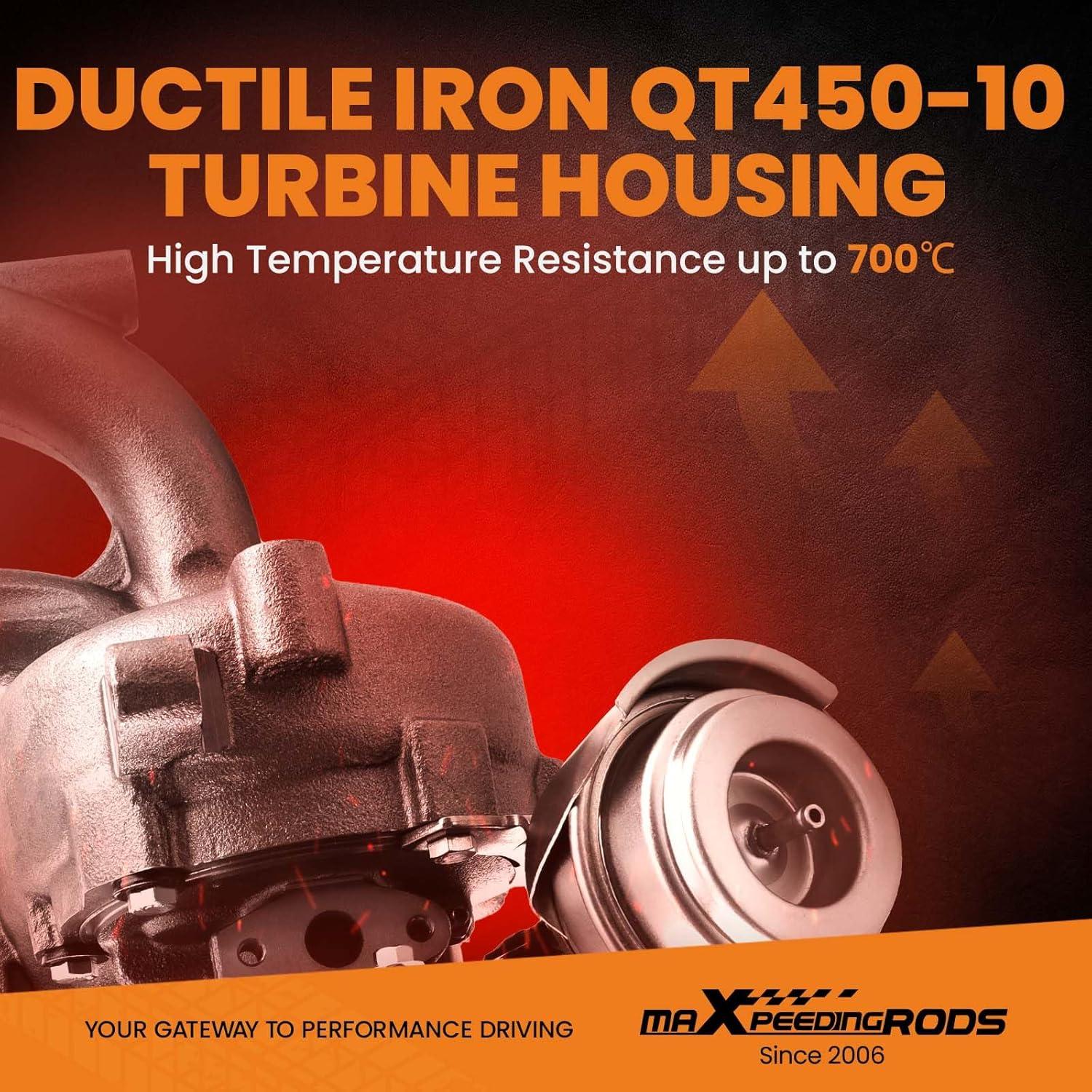 Turbo Turboalimentador maXpeedingrods GT1749V para Audi A3 1.9T