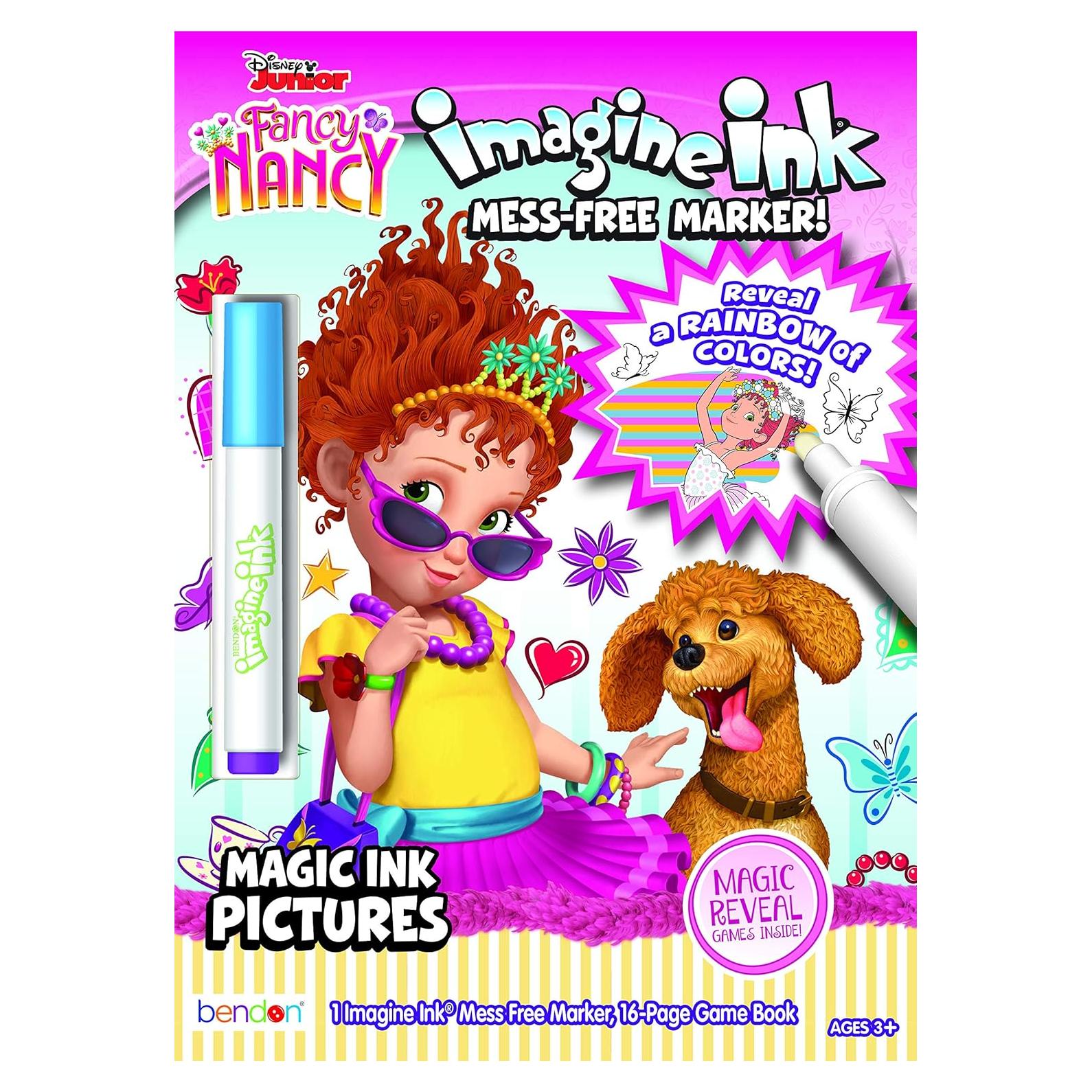 Libro de Colorear Bendon Fancy Nancy 16 Páginas Multicolor