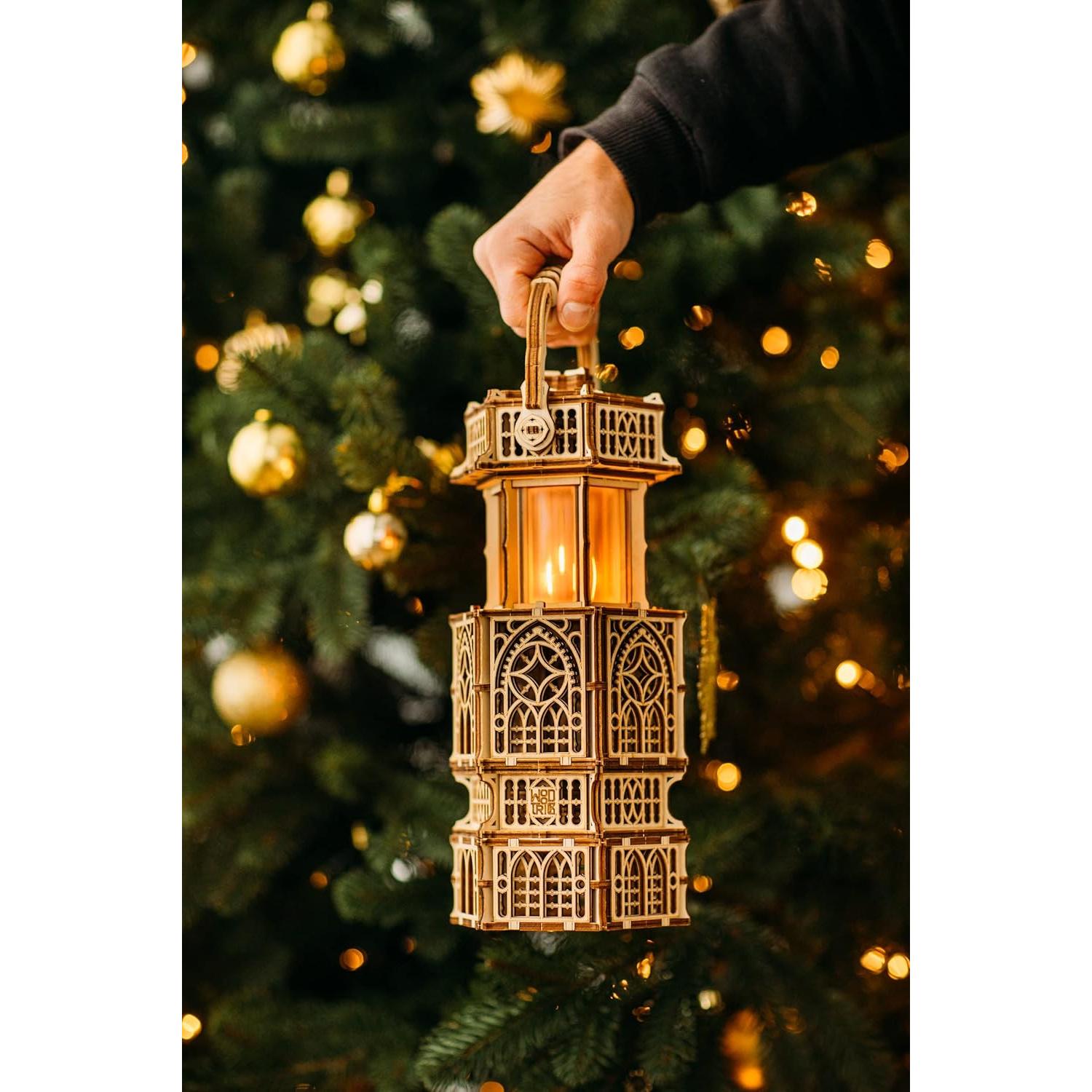 Lámpara Antigua Wood Trick LED 3D Puzzle 29x13.5cm