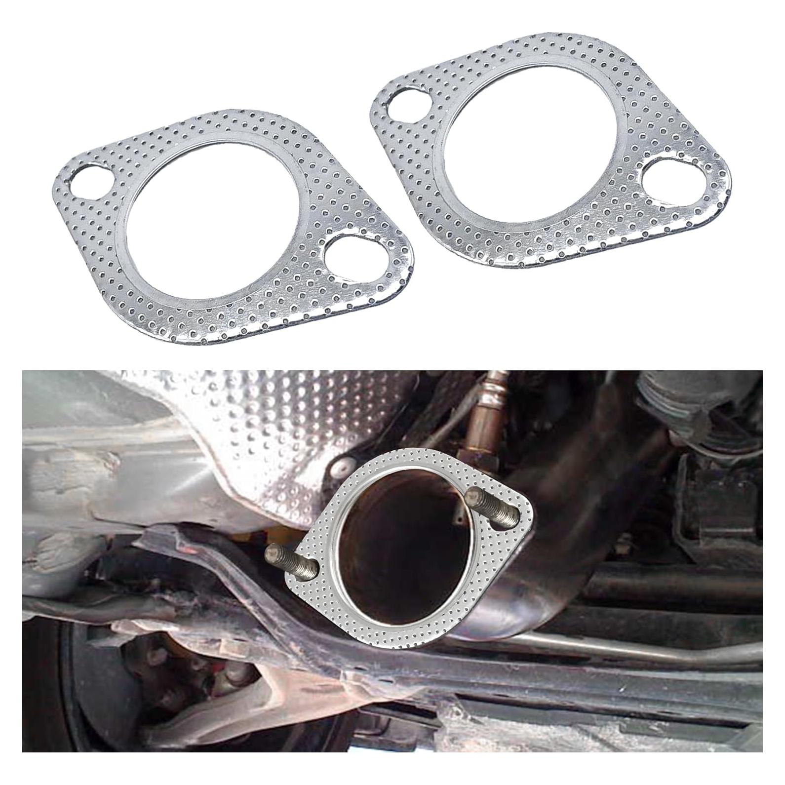 Junta de Escape Kutyun 3 Pulgadas Alta Temperatura 2 Piezas