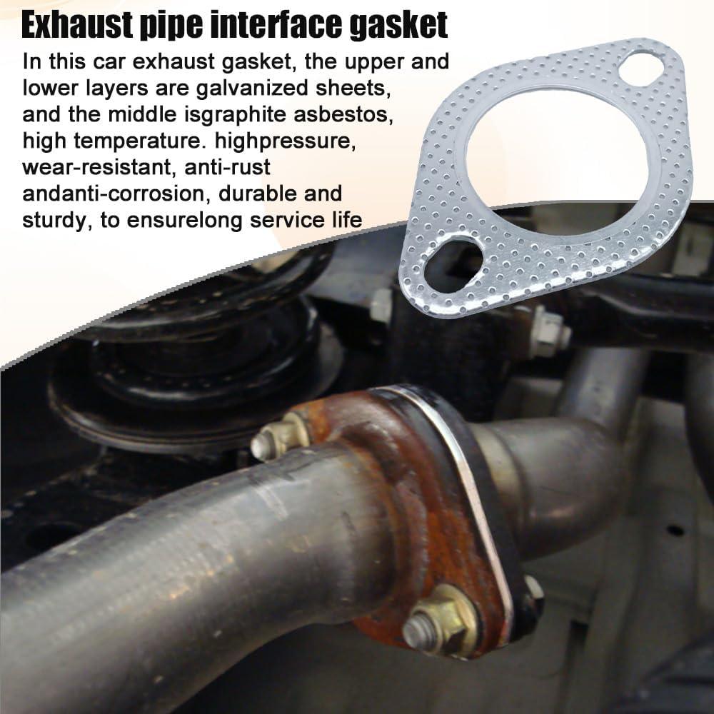 Junta de Escape Kutyun 3 Pulgadas Alta Temperatura 2 Piezas