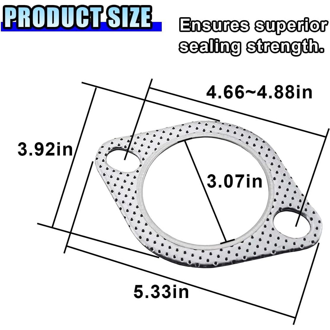 Junta de Escape DUSCOKE 2 Piezas 13.54x9.95cm Alta Temperatura