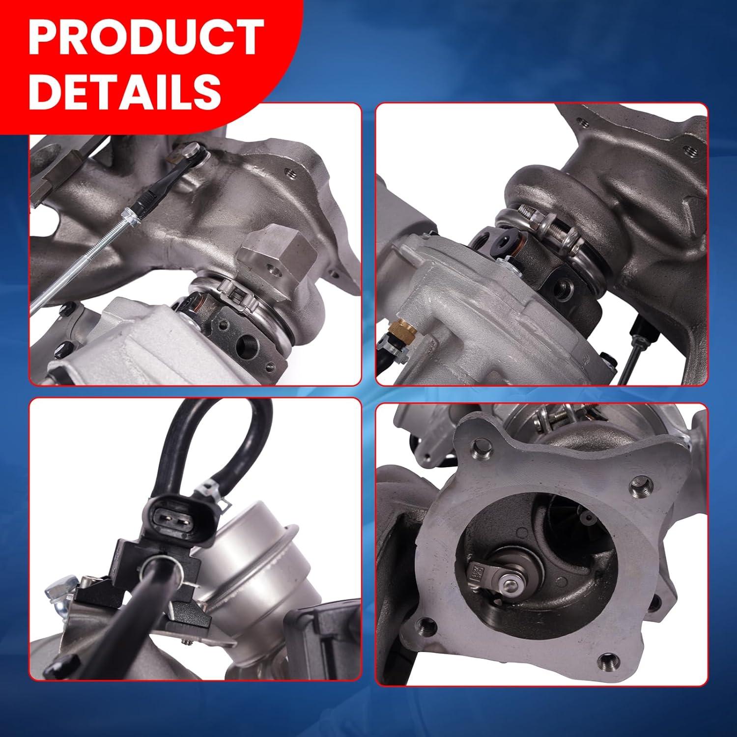 Turboalimentador MOCA K03 para Audi A4 2.0L 2005-2009