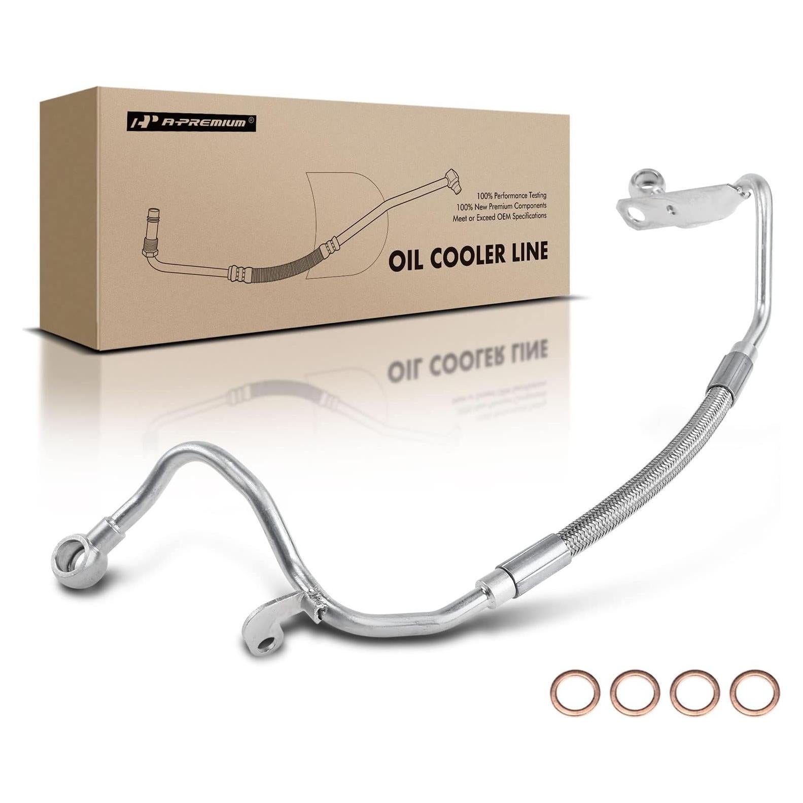 Manguera de aceite turbocompresor A-Premium para Volkswagen y Audi