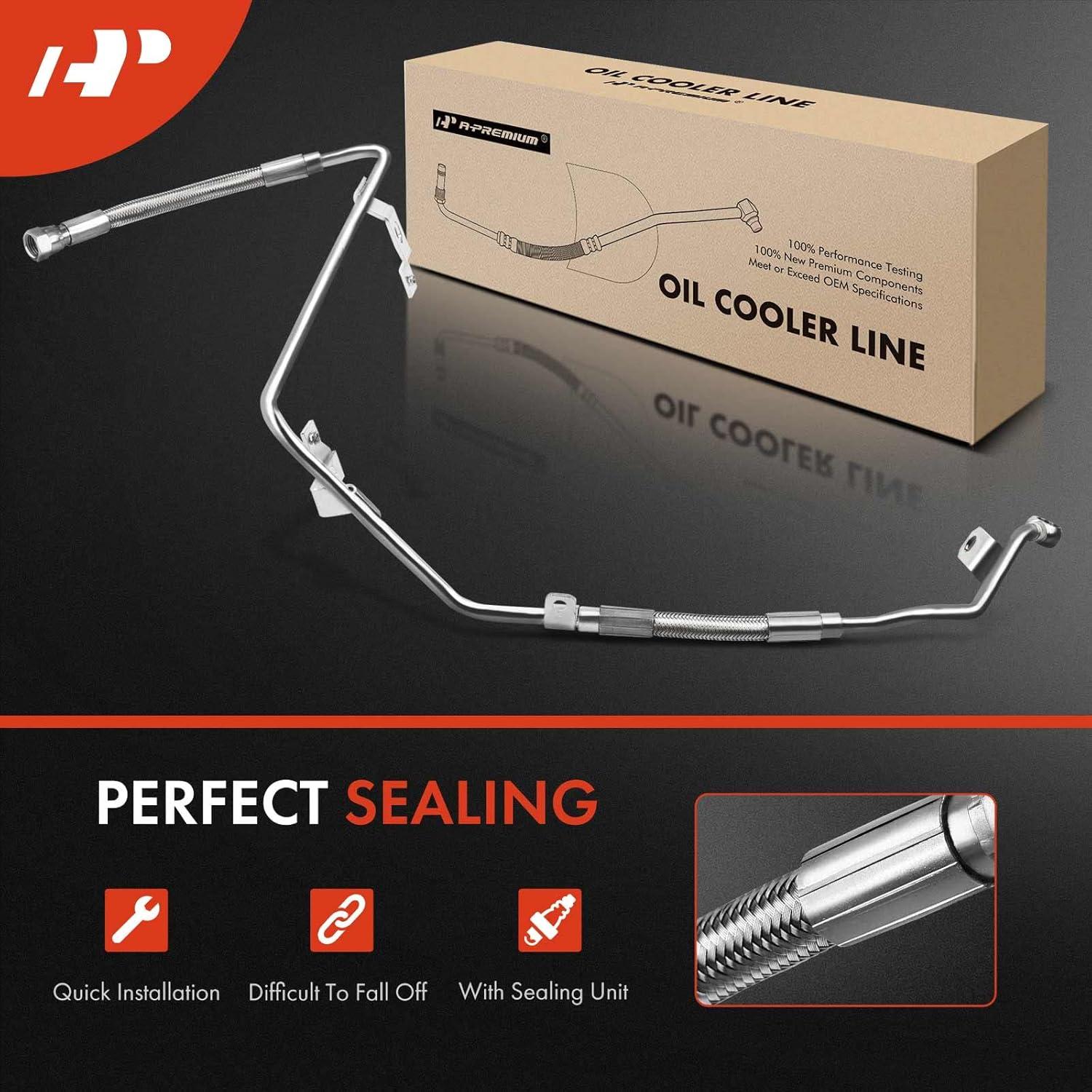 Manguera de aceite turbocompresor A-Premium para Volkswagen y Audi