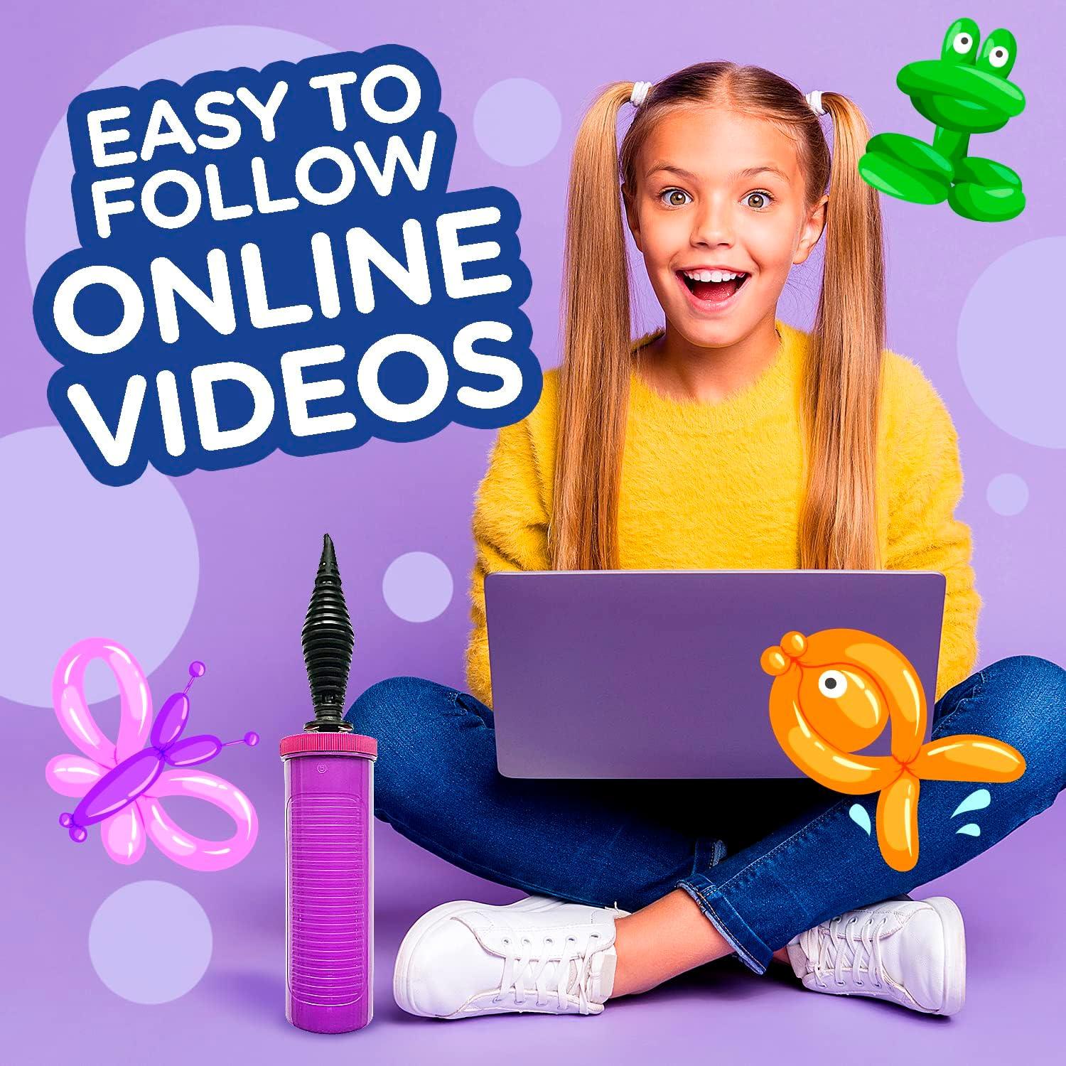 Kit de Animales de Globo Learn & Climb 100 Piezas