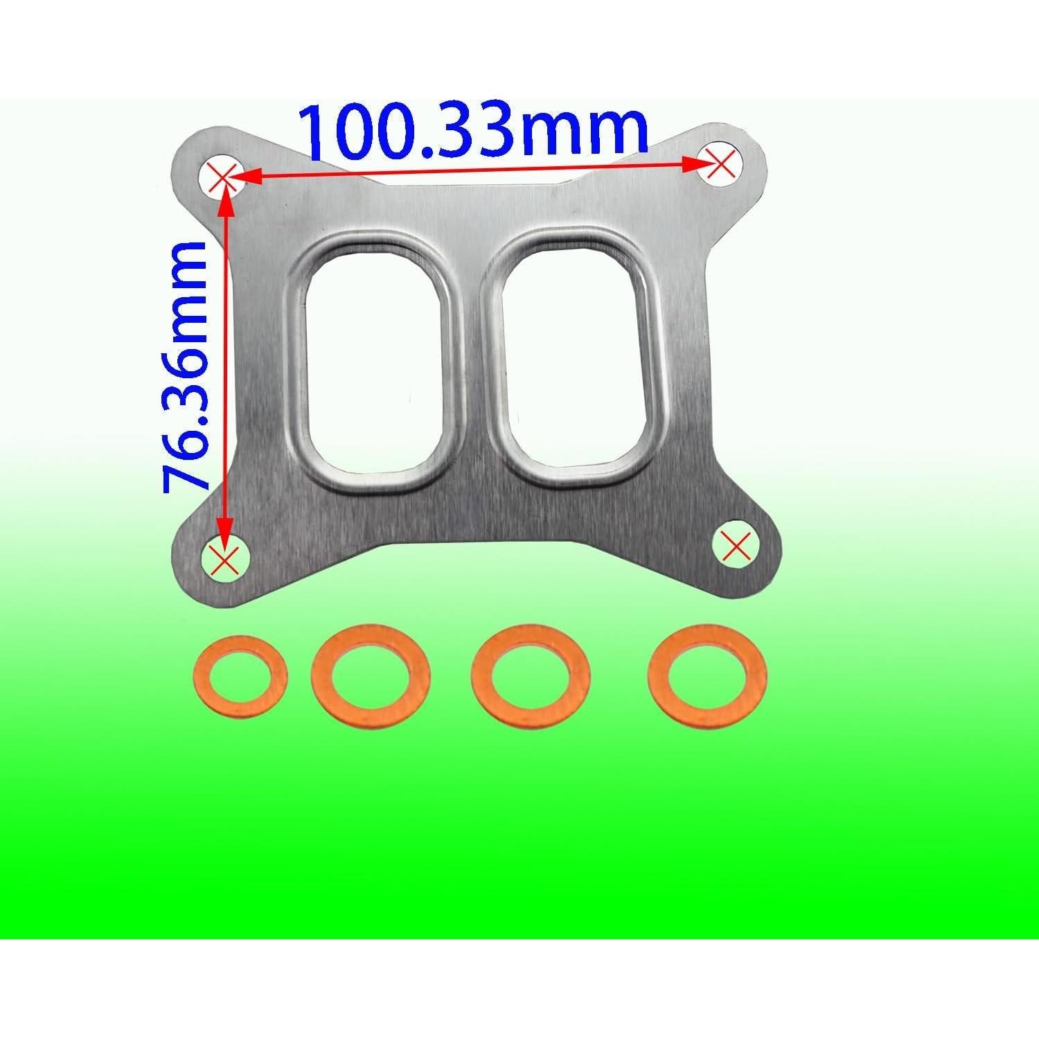 Junta de Acero Inoxidable Haturbo 06K145722H para Audi y VW