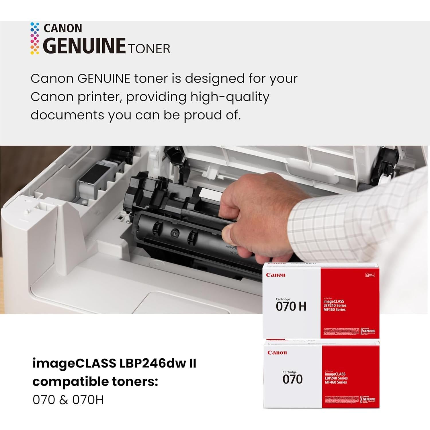 Impresora láser monocromática Canon imageCLASS LBP246dw II