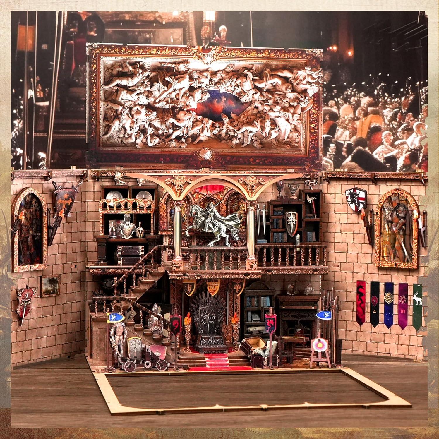 Kit de Rincón de Libro DIY NookMaster Caballero de la Gloria