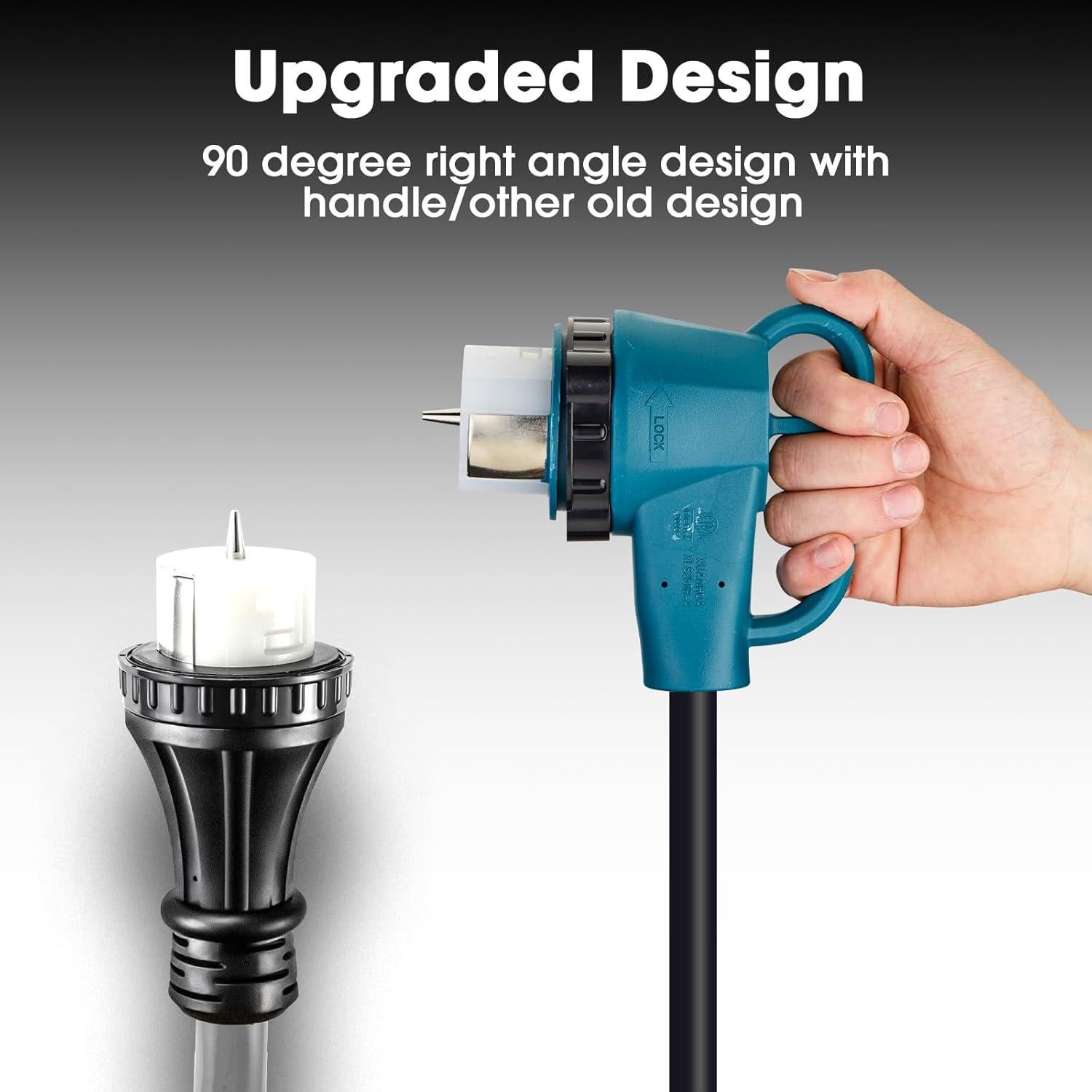 Adaptador Generador 30A a 50A Huyang 0.91m NEMA L14-30P