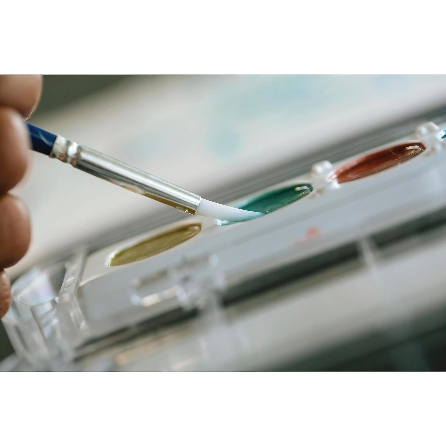 Juego de Acuarelas Lavables PRANG Brillo 8 Colores 3.17L