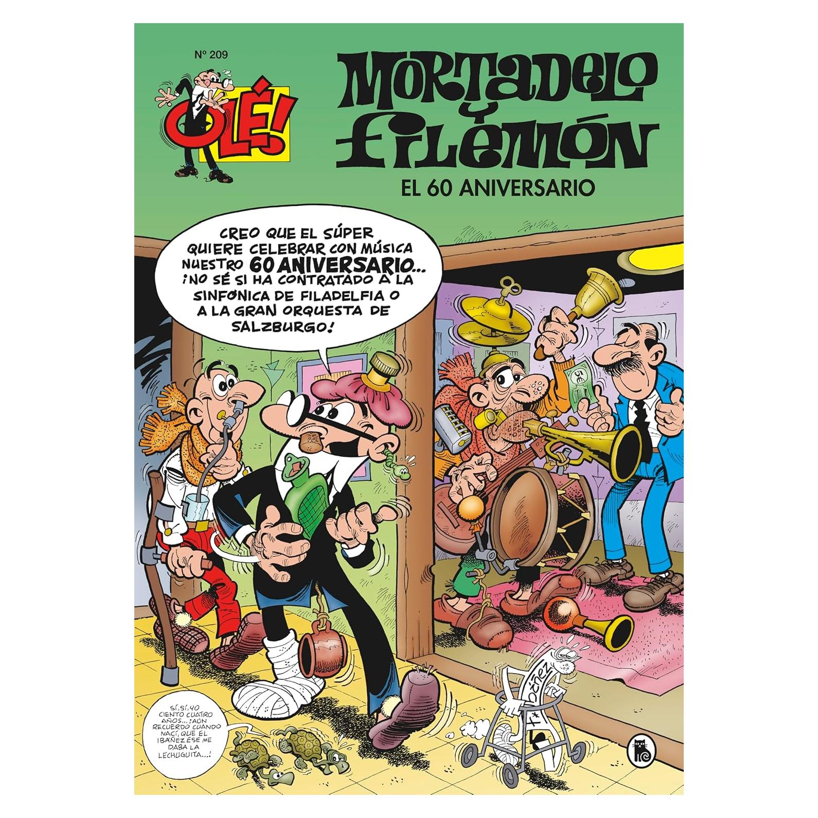 Mortadelo y Filemón. El 60 aniversario (Olé! Mortadelo 209)