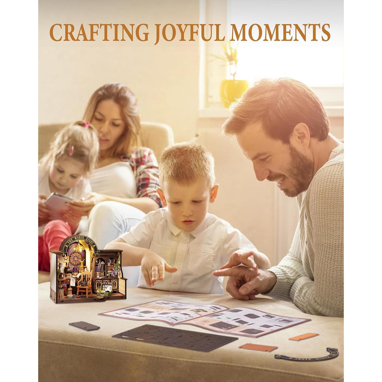 Kit Casa Miniatura Rolife JP3DG166 267 Piezas DIY