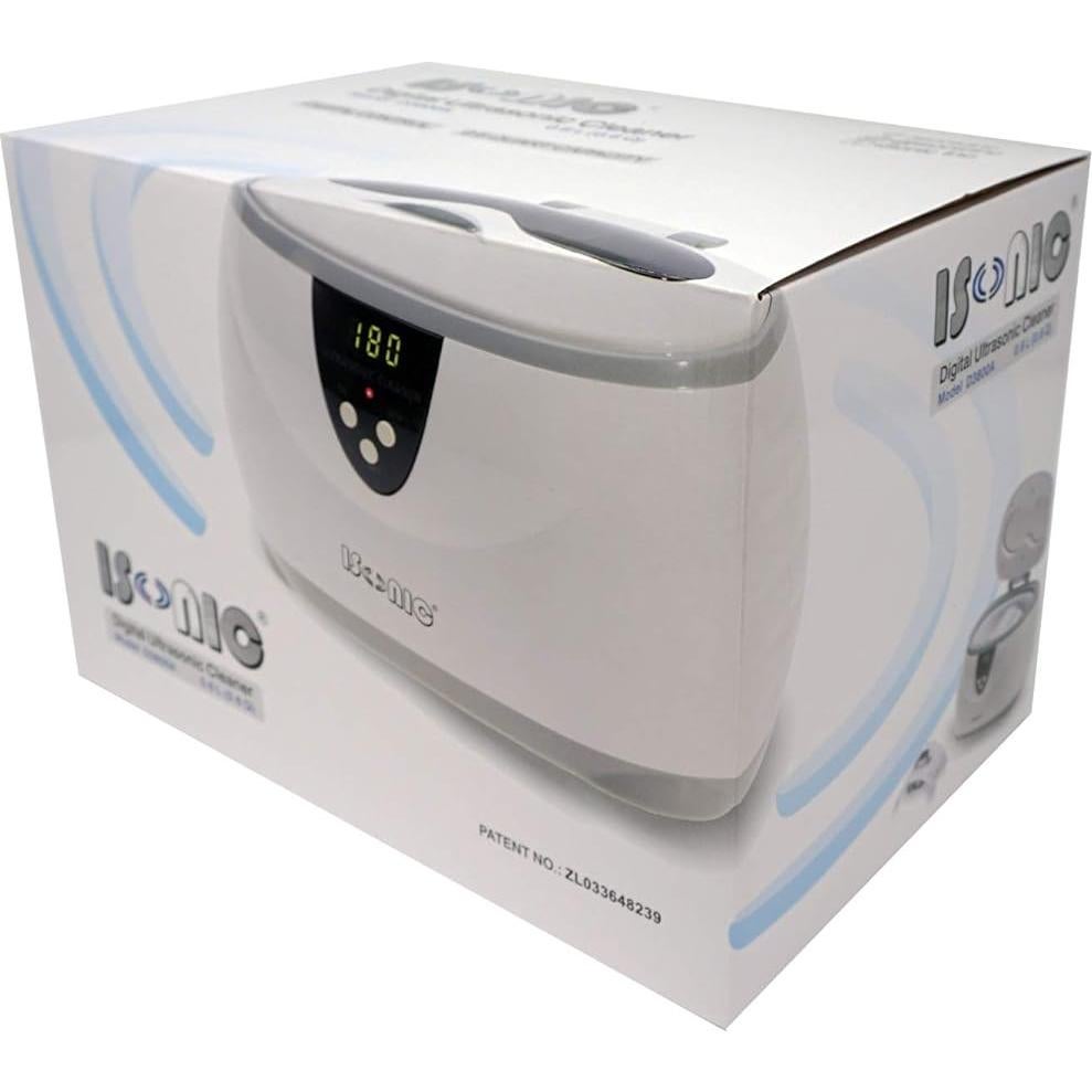 Limpiador Ultrasónico iSonic D3800A-UK 600ml 220V para Joyas