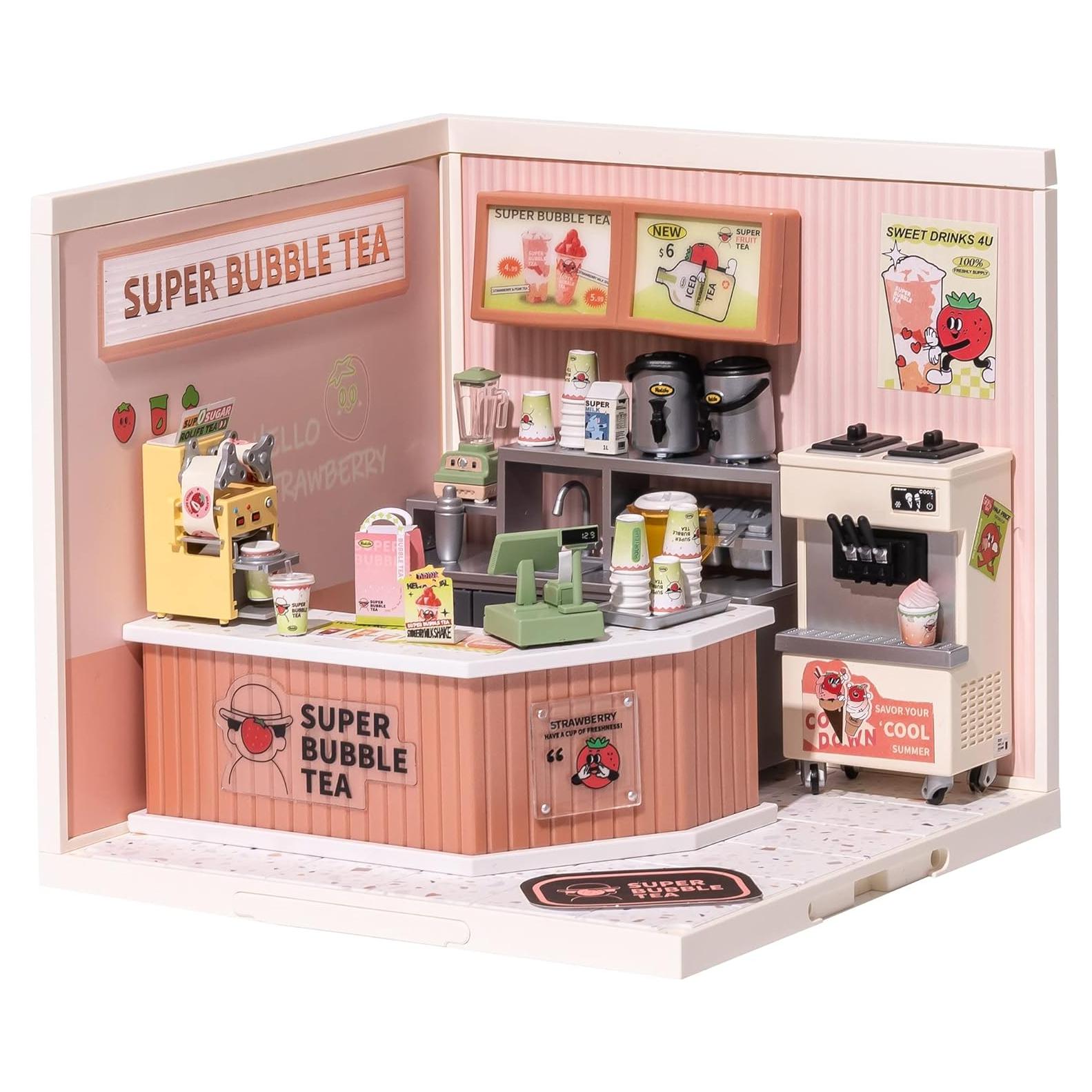 Rolife Bloques LED 4.Doble Alegría Té de Burbuja 0.74kg