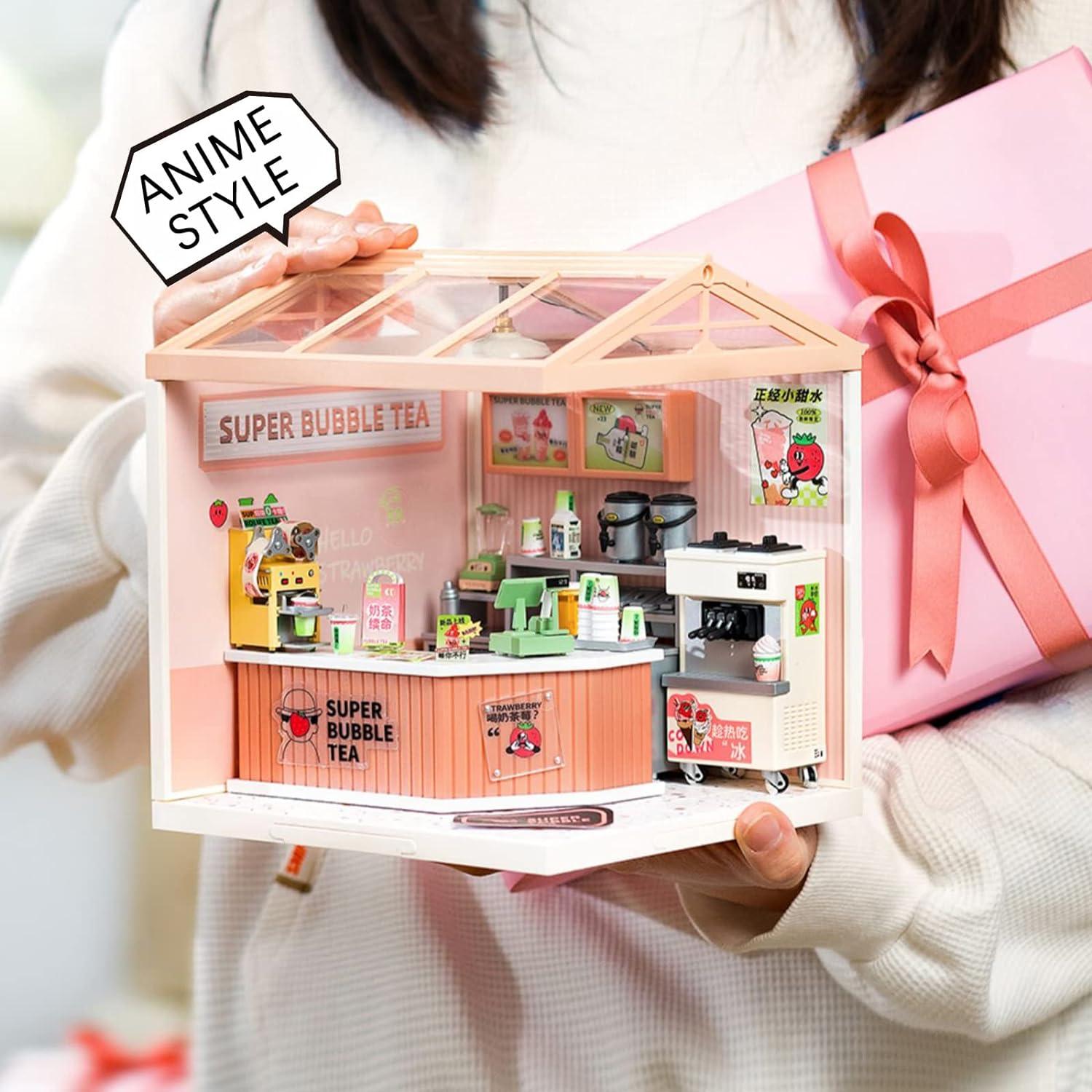 Rolife Bloques LED 4.Doble Alegría Té de Burbuja 0.74kg