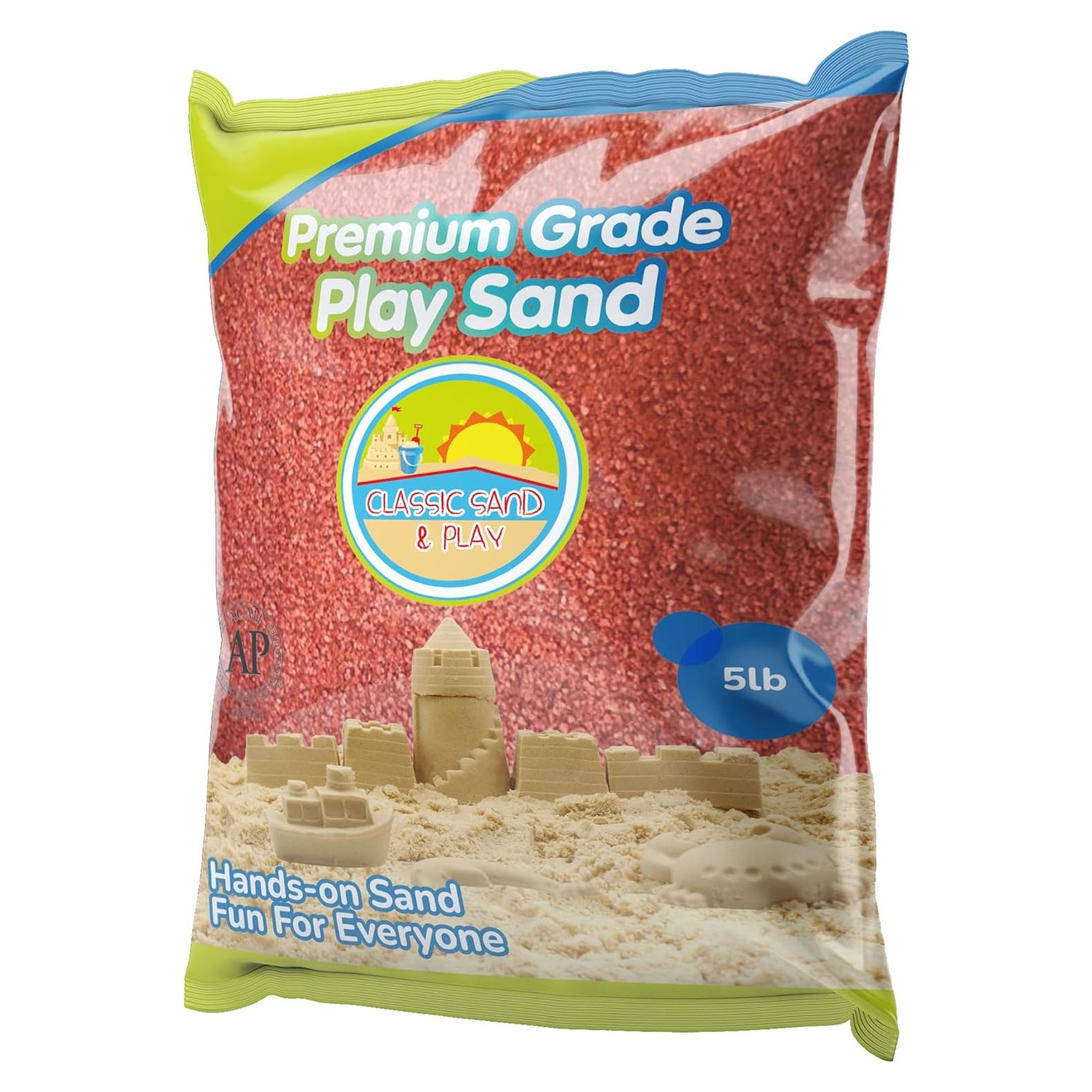 Arena de Juego Naranja CLASSIC SAND 2,27 kg Suave y Segura