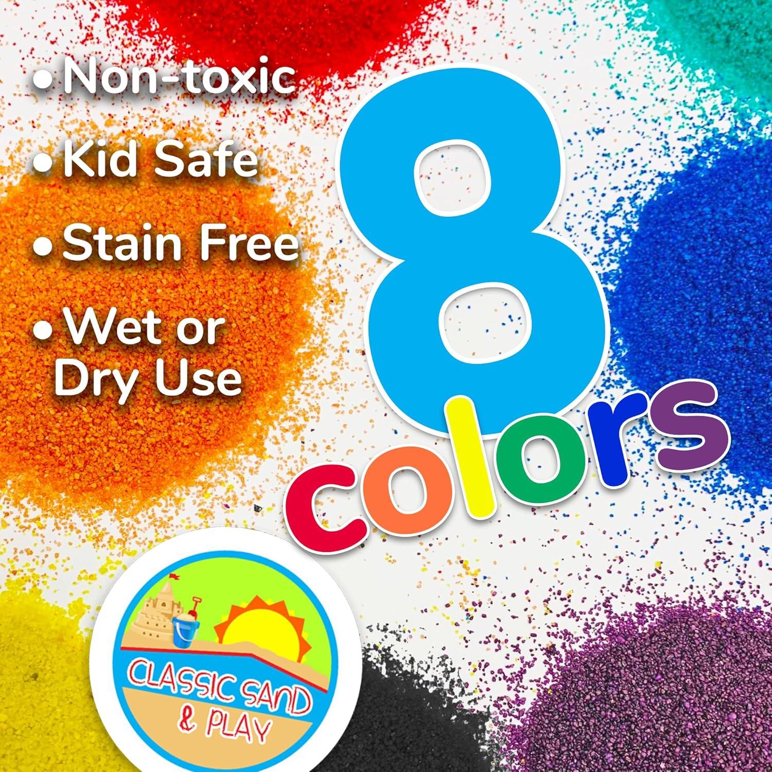 Arena de Juego Naranja CLASSIC SAND 2,27 kg Suave y Segura