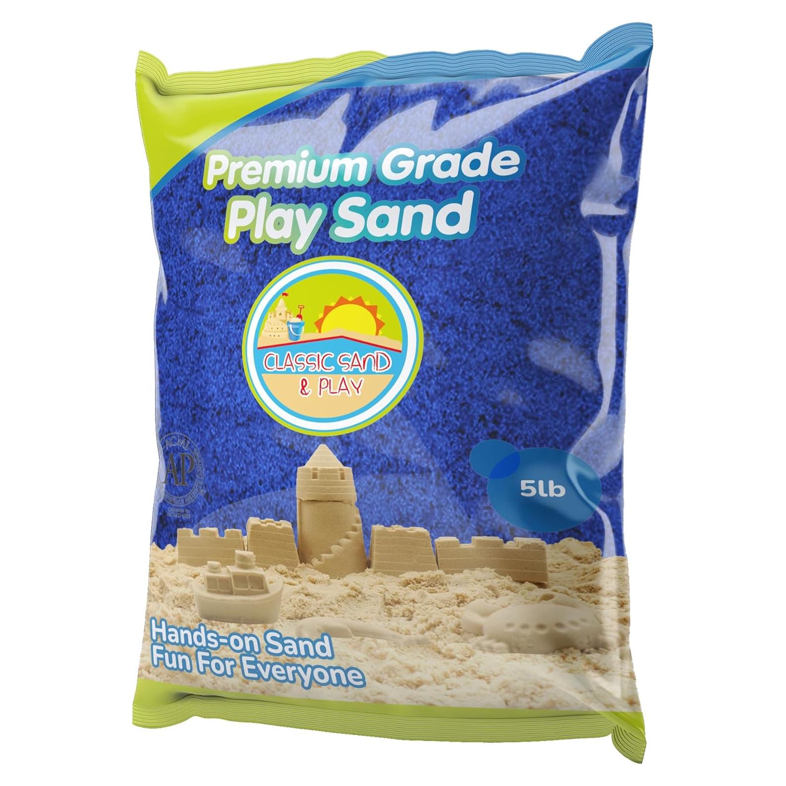 Arena de Jugar CLASSIC SAND & PLAY 2,27 kg Azul