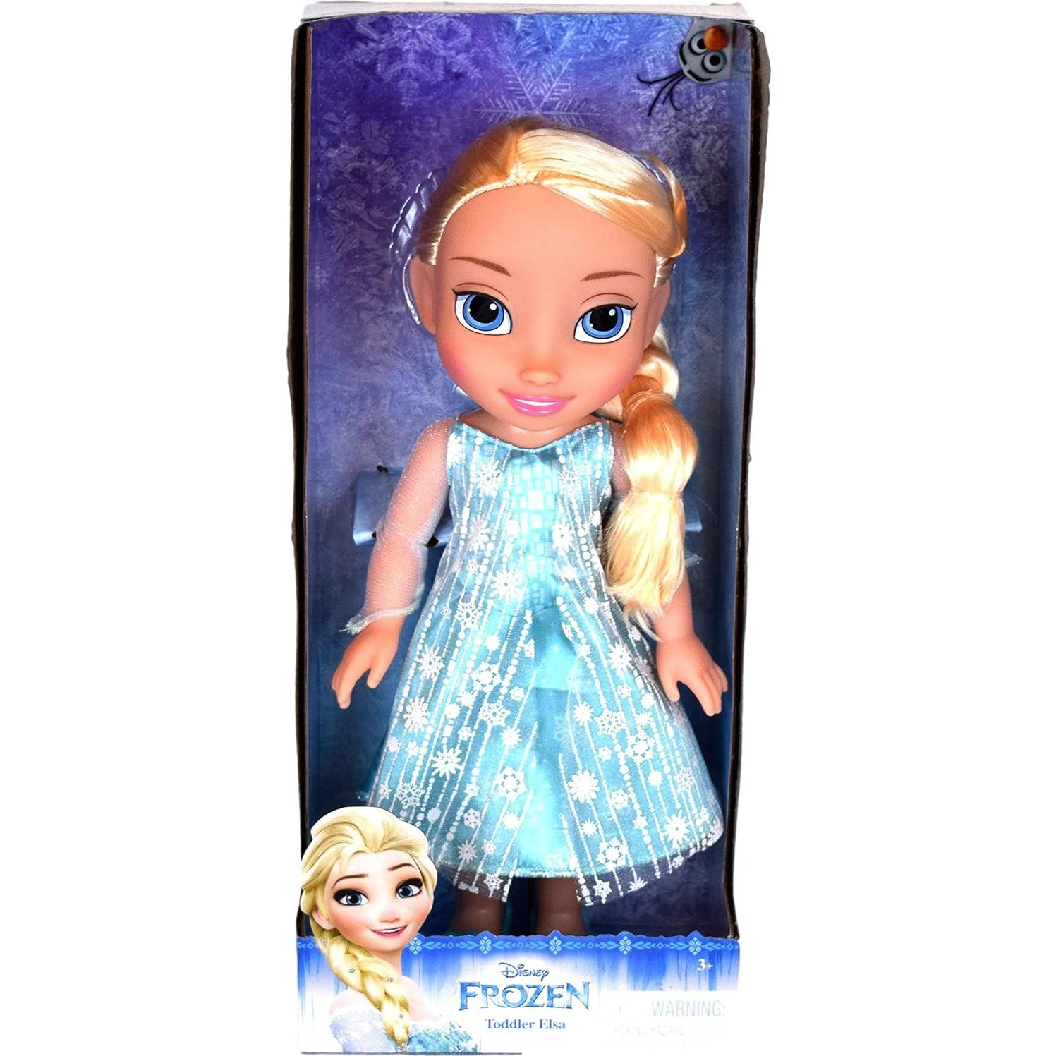 Muñeca Elsa Frozen Disney 35,56 cm Azul para Niños