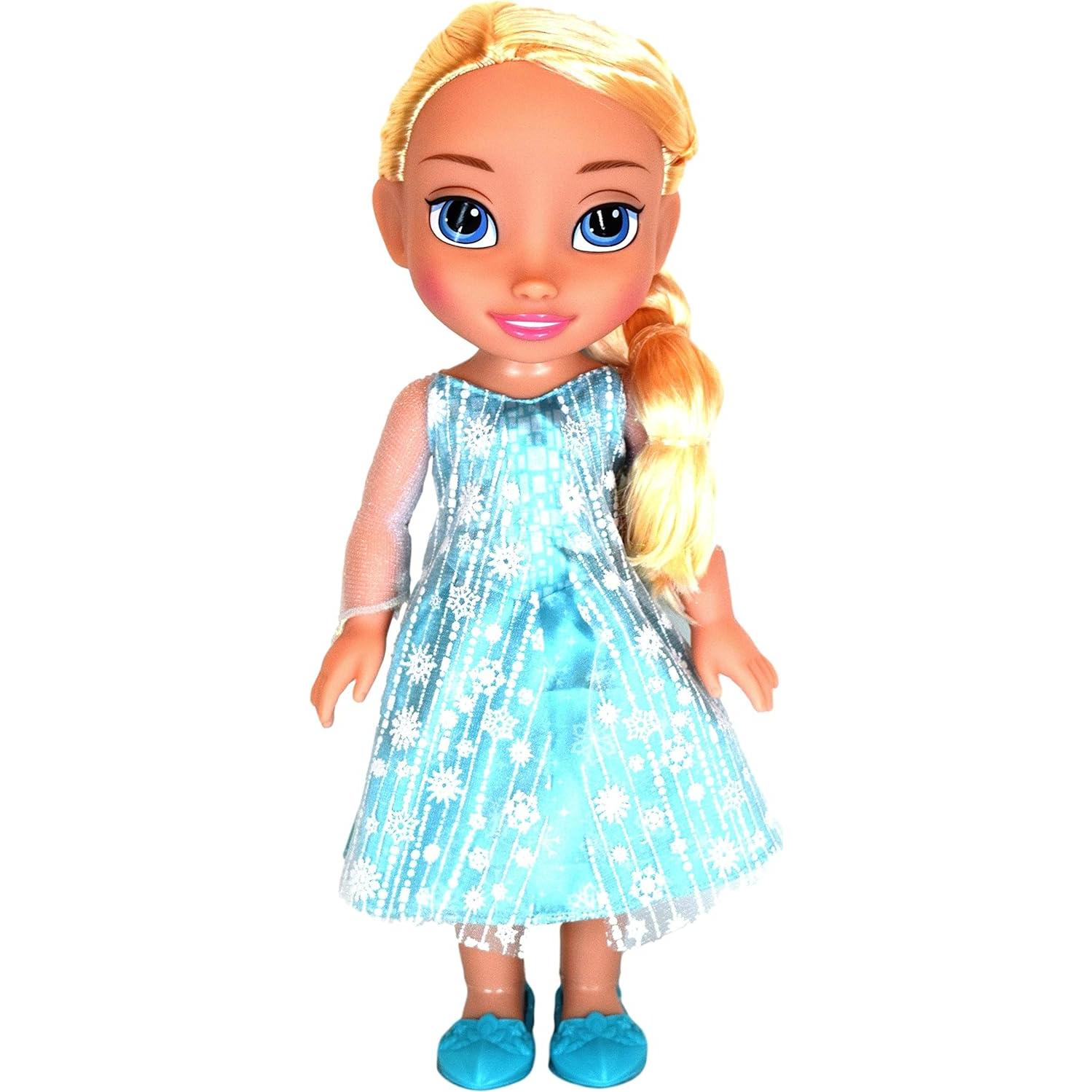 Muñeca Elsa Frozen Disney 35,56 cm Azul para Niños