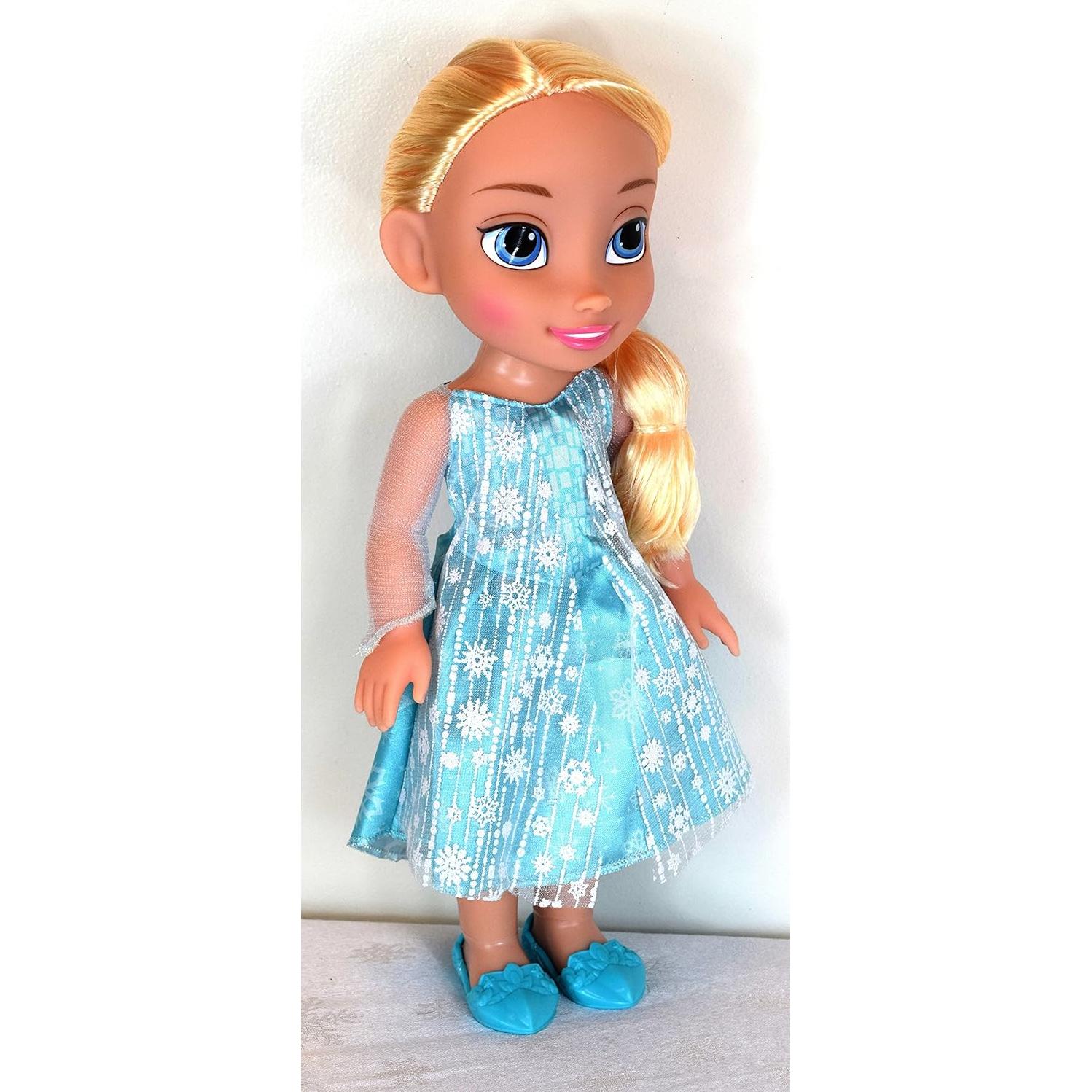 Muñeca Elsa Frozen Disney 35,56 cm Azul para Niños