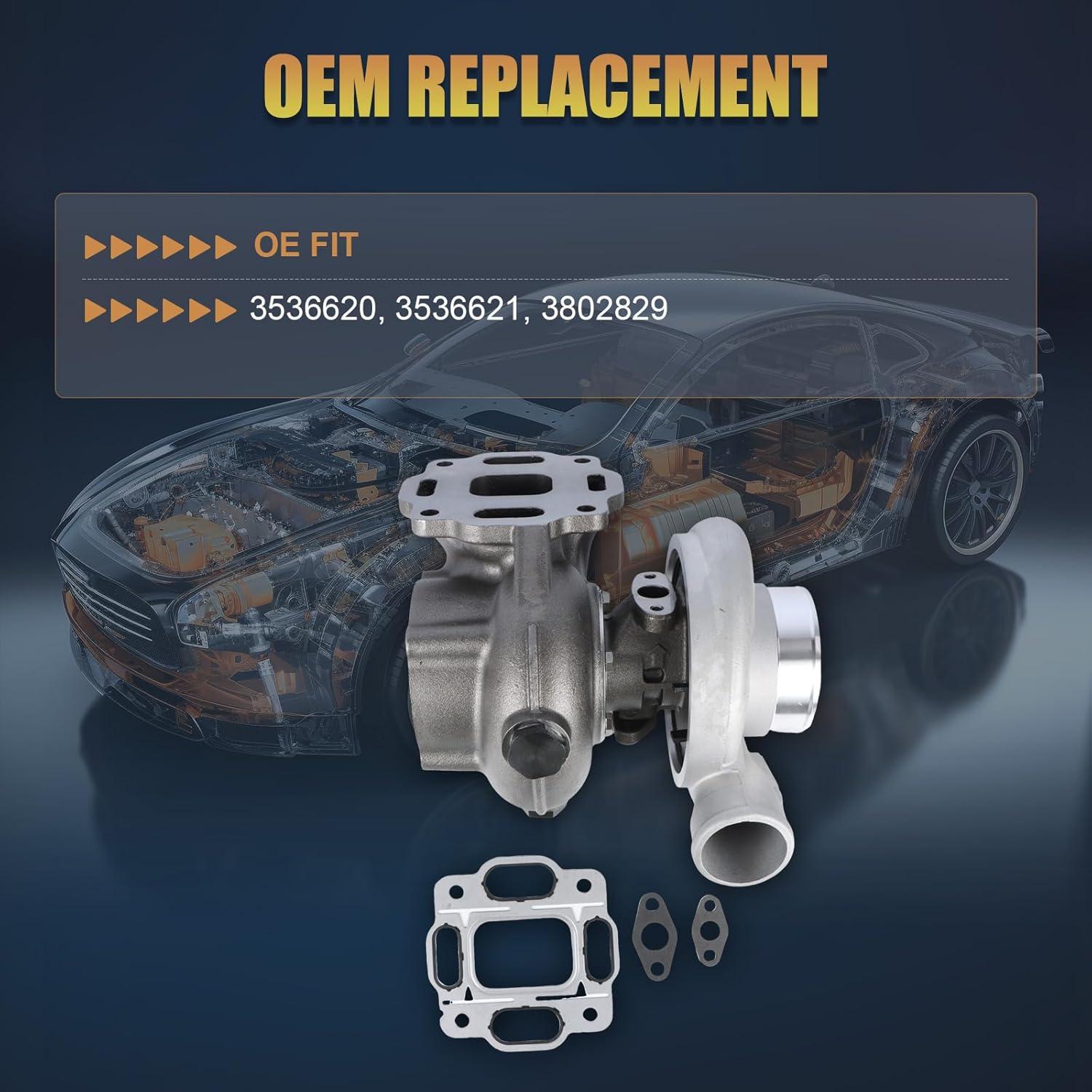 Turbo Compresor Bulubiu 3536620 Compatible Cummins 6BTA 5.9L