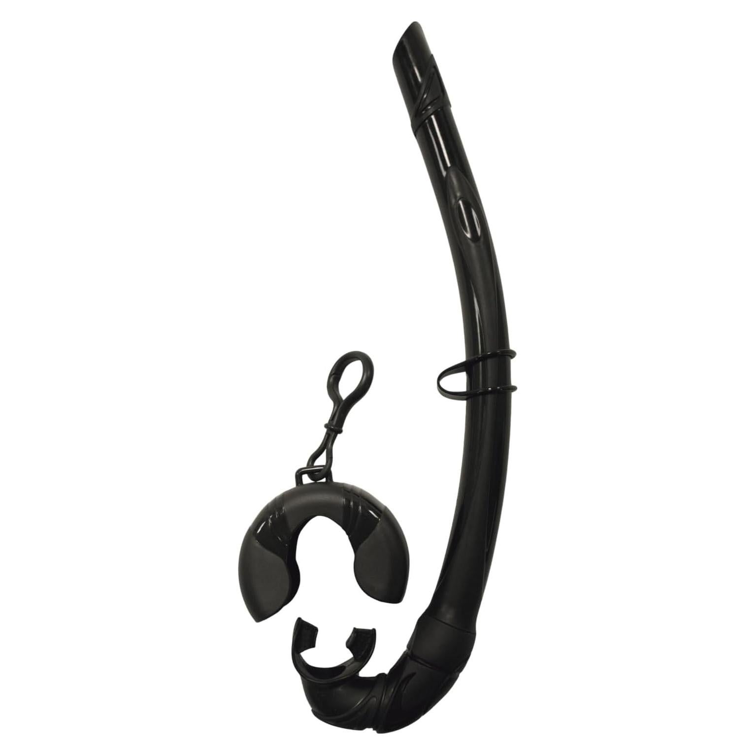 Snorkel Plegable de Silicona Scuba Choice 38 cm con Estuche