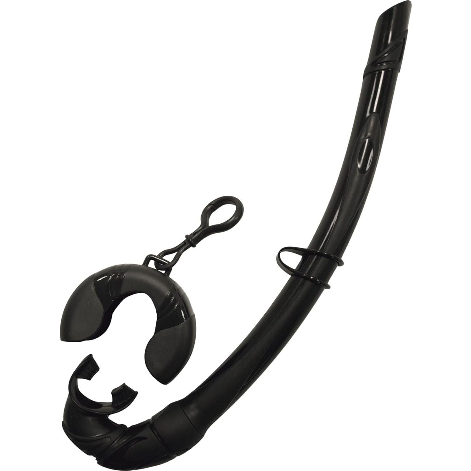 Snorkel Plegable de Silicona Scuba Choice 38 cm con Estuche