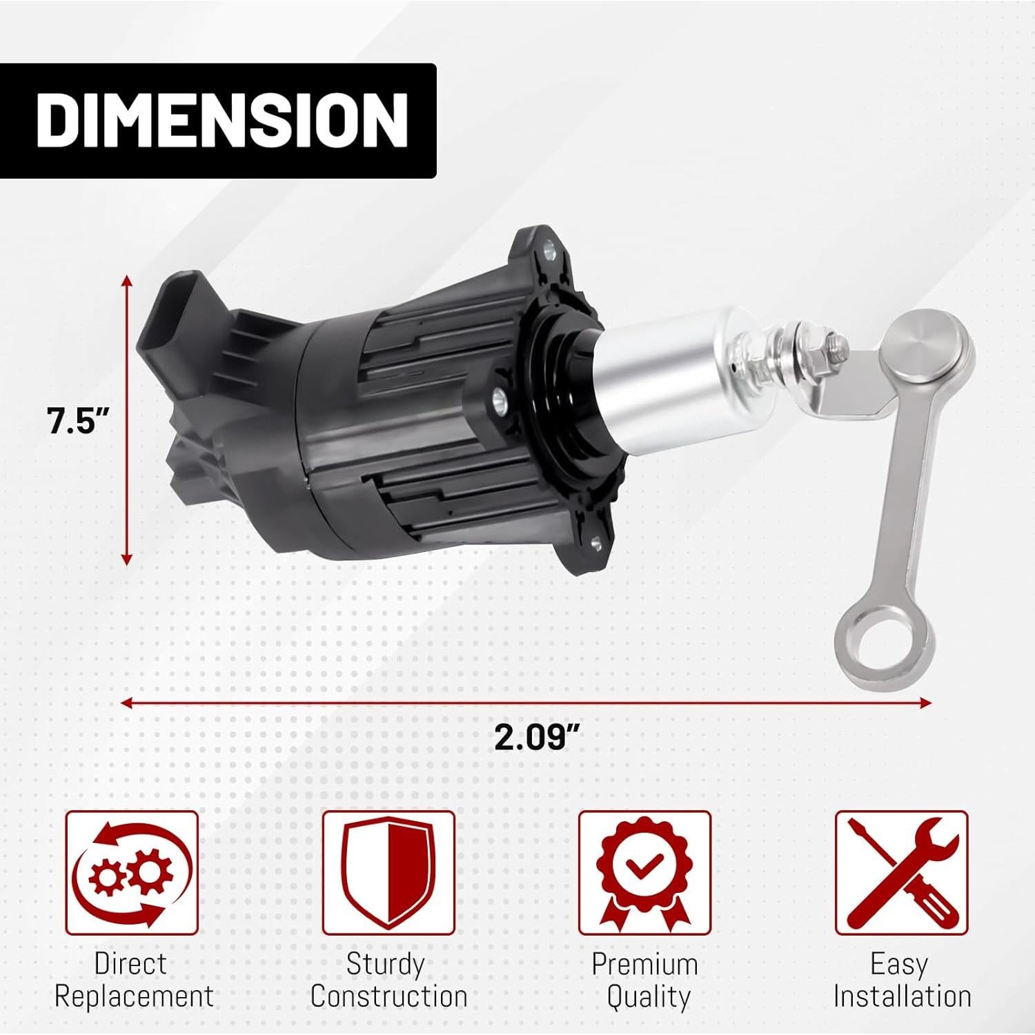 Actuador Electrónico de Válvula Turbo Endxedo K6T52372 para Honda Civic 2016-2019