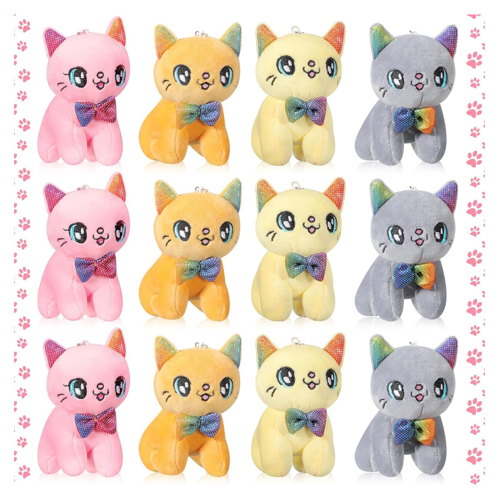 Juguete de Peluche Mini Animales Chalyna 12 Pcs 10 cm
