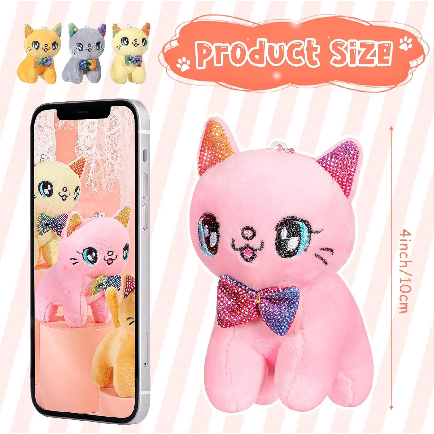 Juguete de Peluche Mini Animales Chalyna 12 Pcs 10 cm