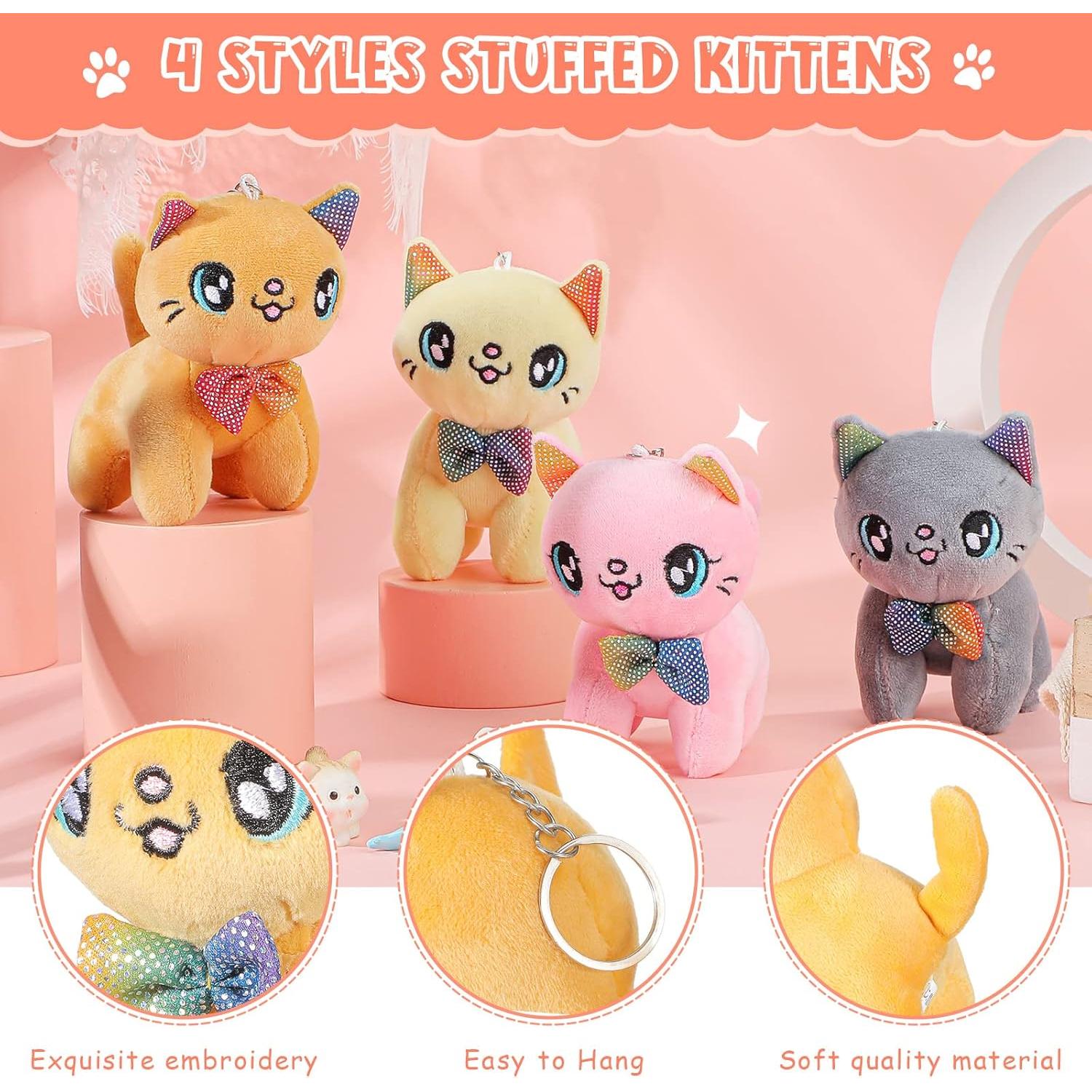 Juguete de Peluche Mini Animales Chalyna 12 Pcs 10 cm