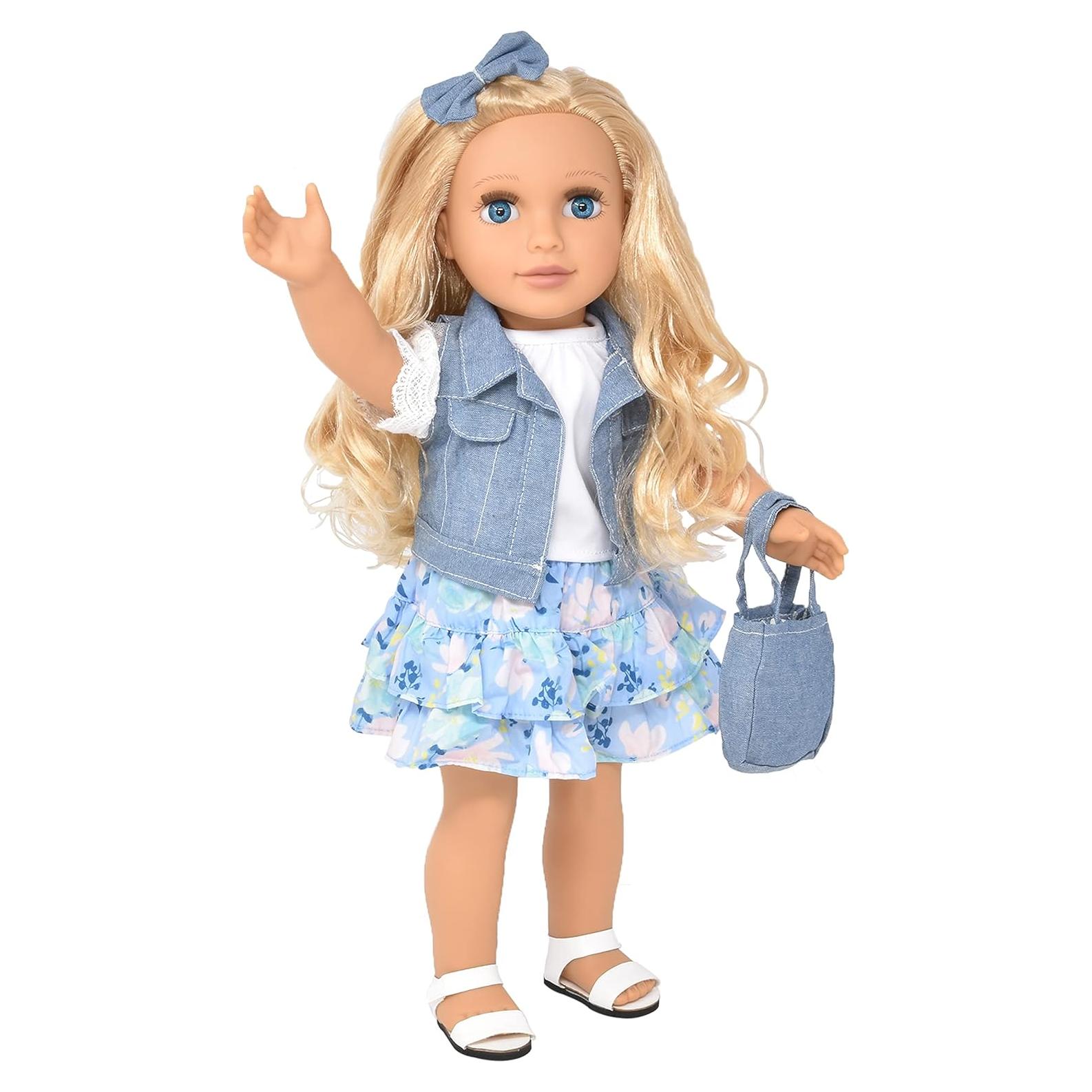 Muñeca de 45 cm Regalo Boutique Kayla con Atuendo Floral