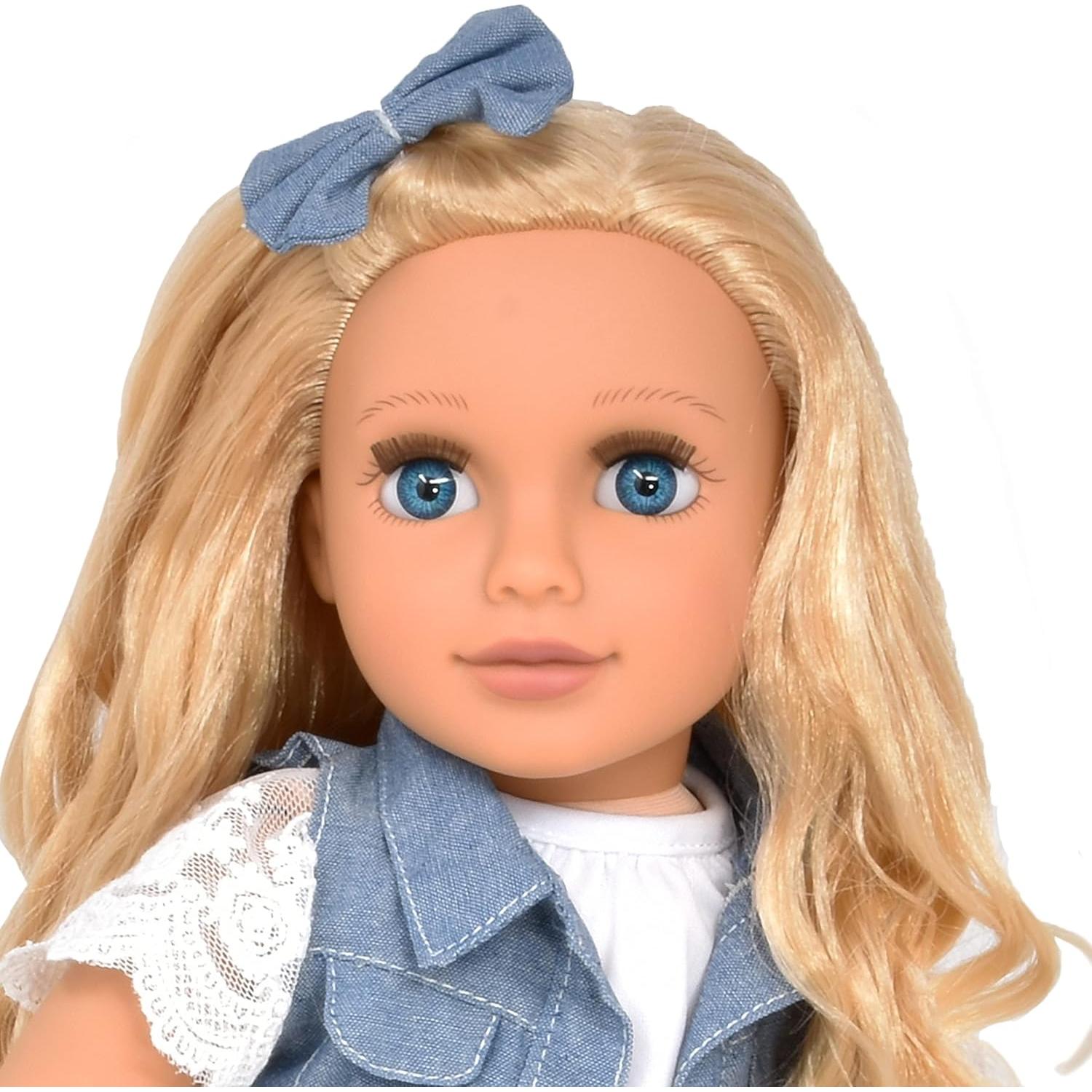 Muñeca de 45 cm Regalo Boutique Kayla con Atuendo Floral