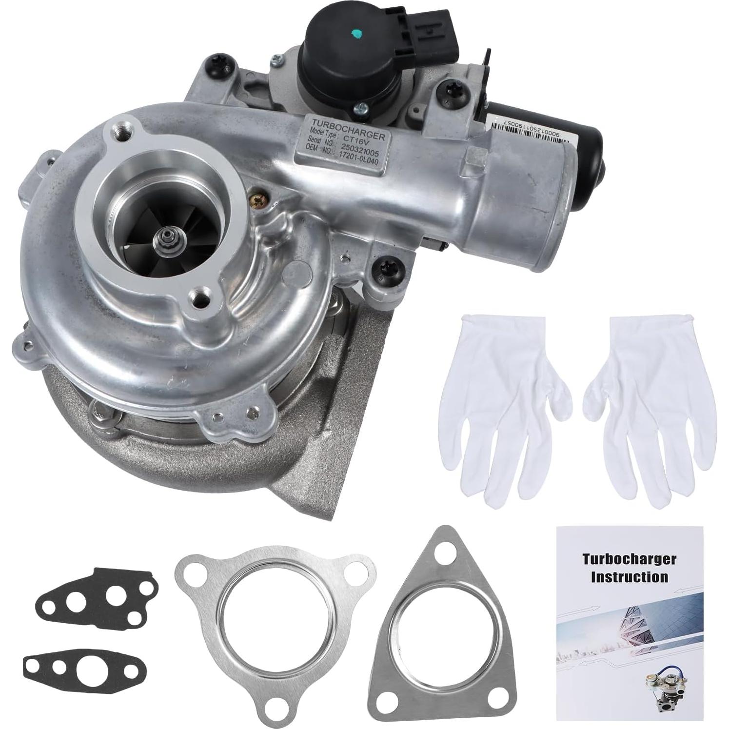 Turboalimentador Kessocco CT16V 3.0L para Hilux Land Cruiser