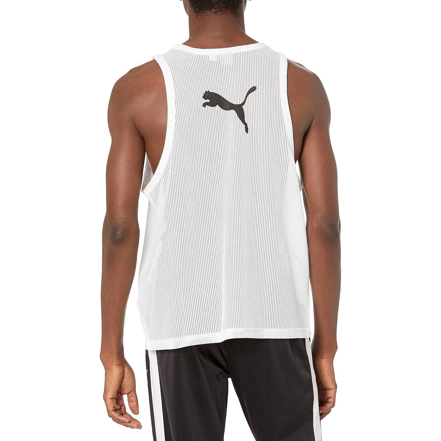 Pantalón Corto de Entrenamiento PUMA para Hombres - Blanco