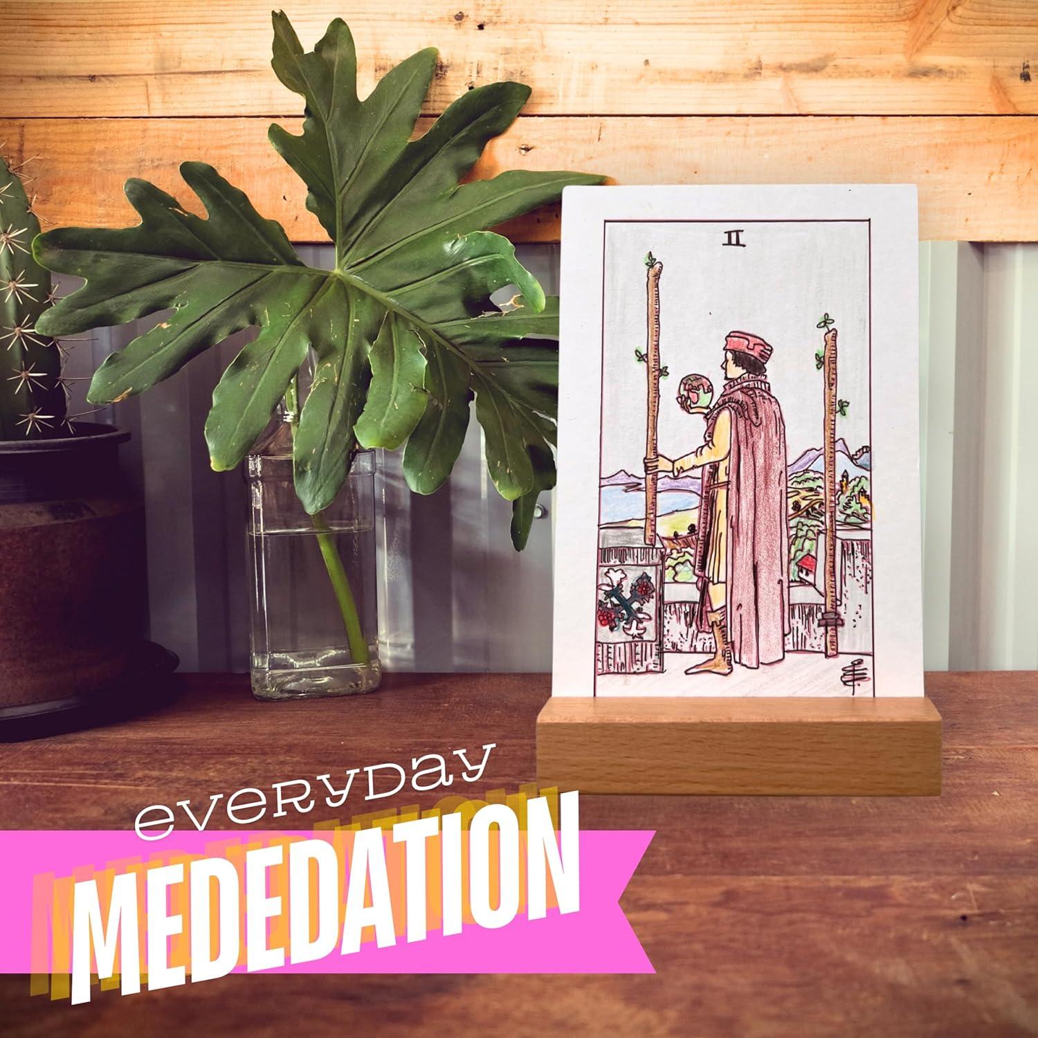 Set de Tarot para Colorear DIY Renee Atmos Rider Waite 78 cartas