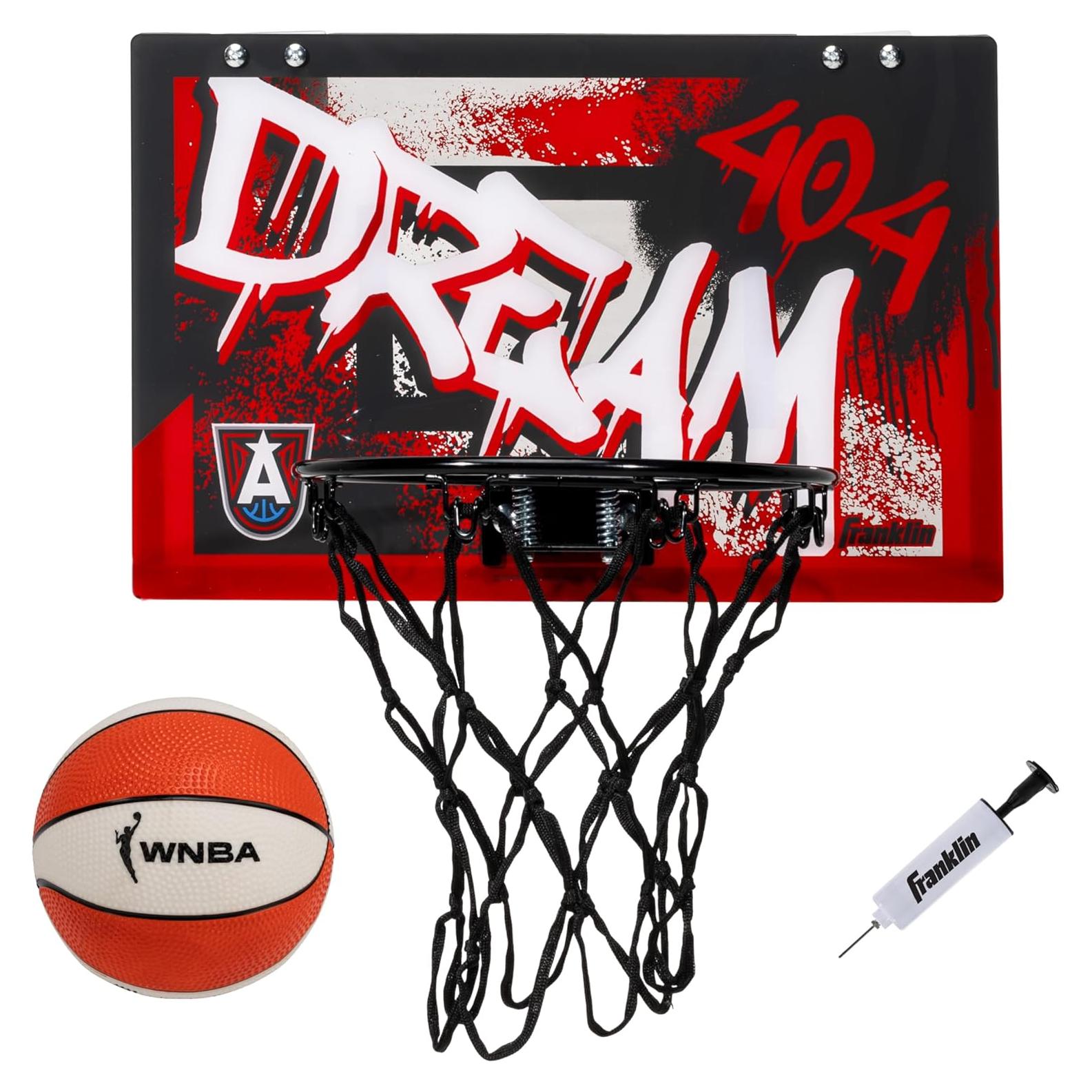 Aro de Baloncesto Mini Franklin Sports WNBA Atlanta Dream