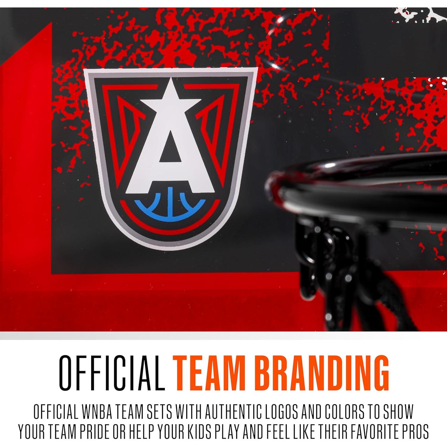 Aro de Baloncesto Mini Franklin Sports WNBA Atlanta Dream