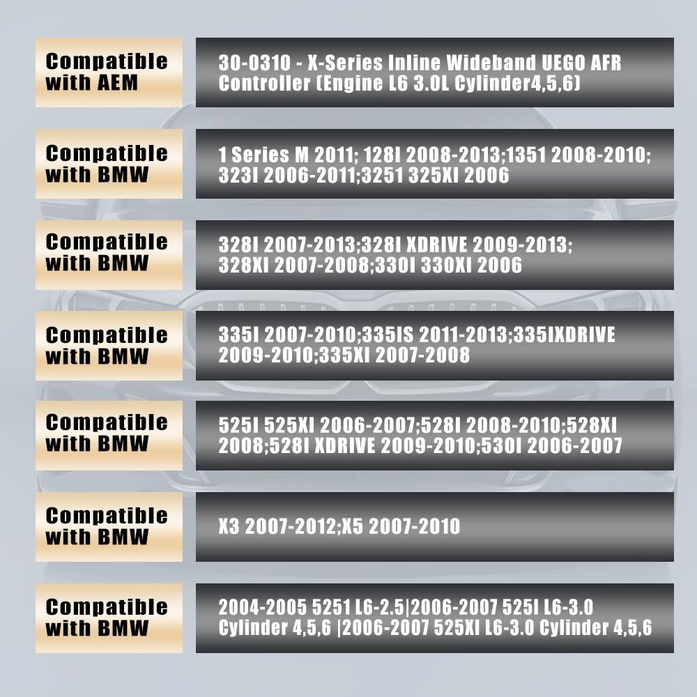 Sensor de Oxígeno LSU 4.9 HOAVEED Compatible AEM 30-4110