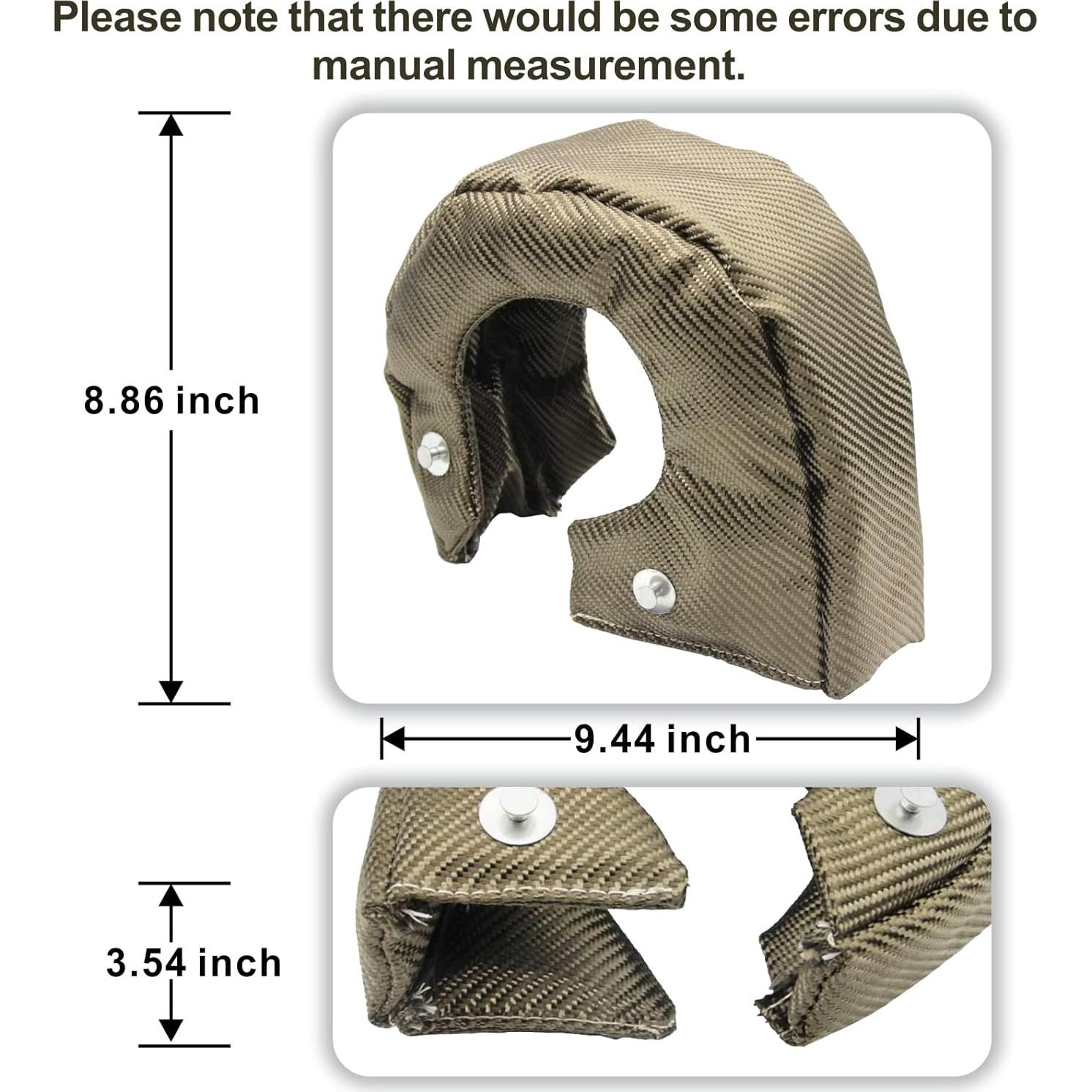 Manta Térmica Turboalimentador Ummickl T6 Fibra de Titanio