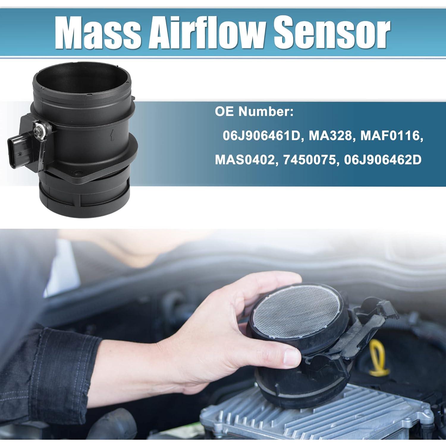 Sensor de Flujo de Aire Masivo X AUTOHAUX 06J906461D para Audi