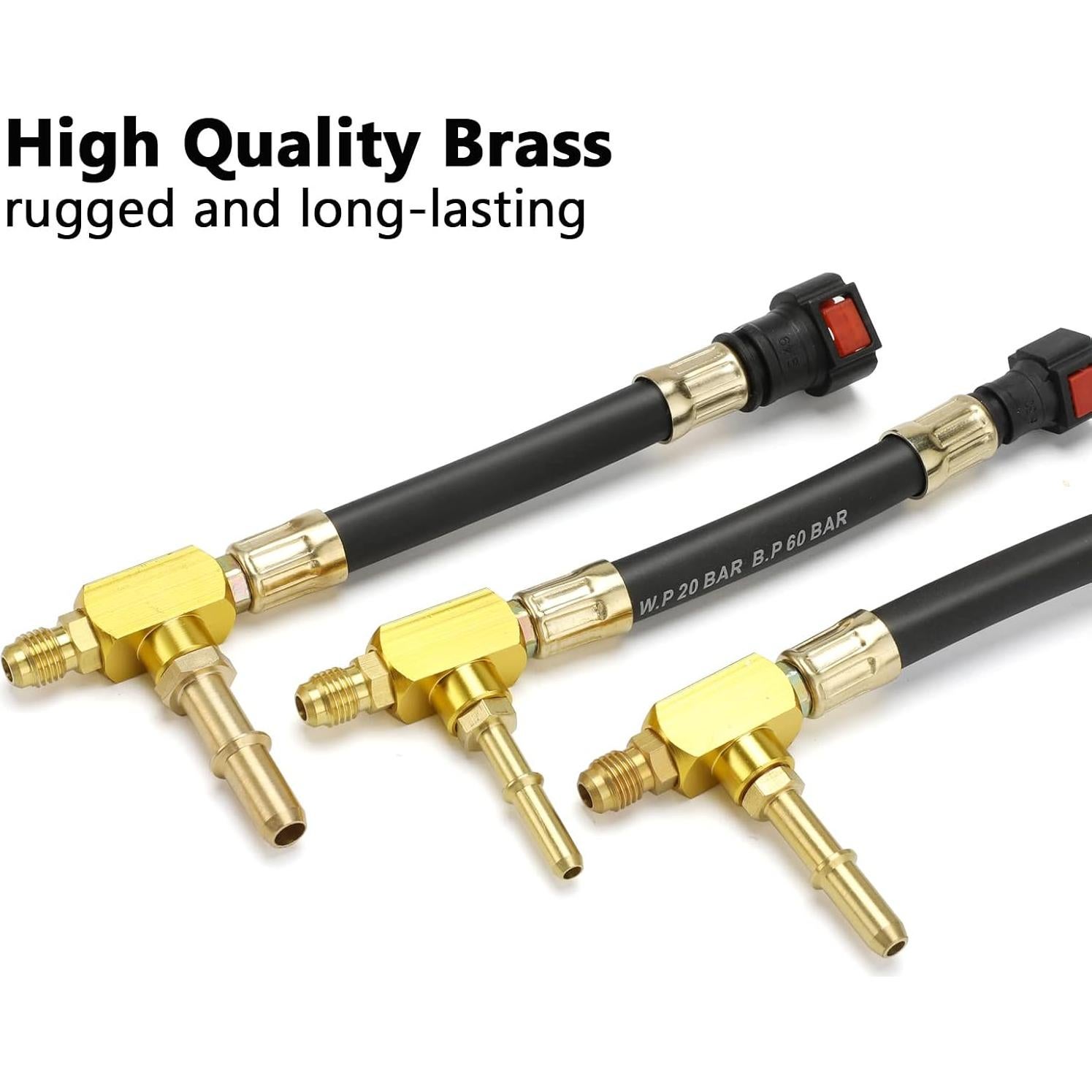 Kit de Prueba de Presión de Combustible BETOOLL 0-7bar