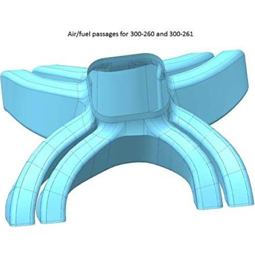 Kit Colector de Admisión y Riel Combustible Holley 300260