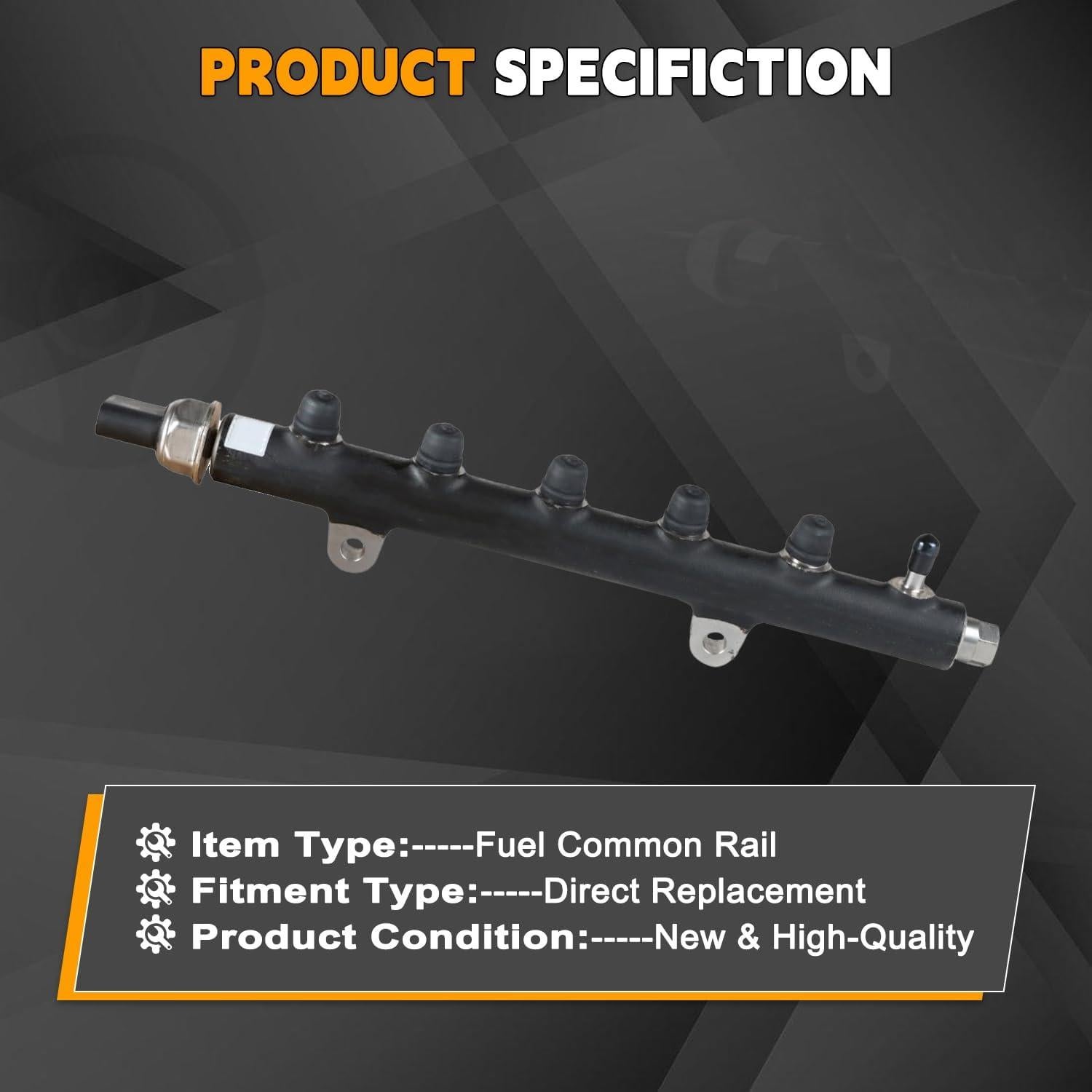 Combustible Riel Común PANGOLIN 7256757 para Motor Doosan D34