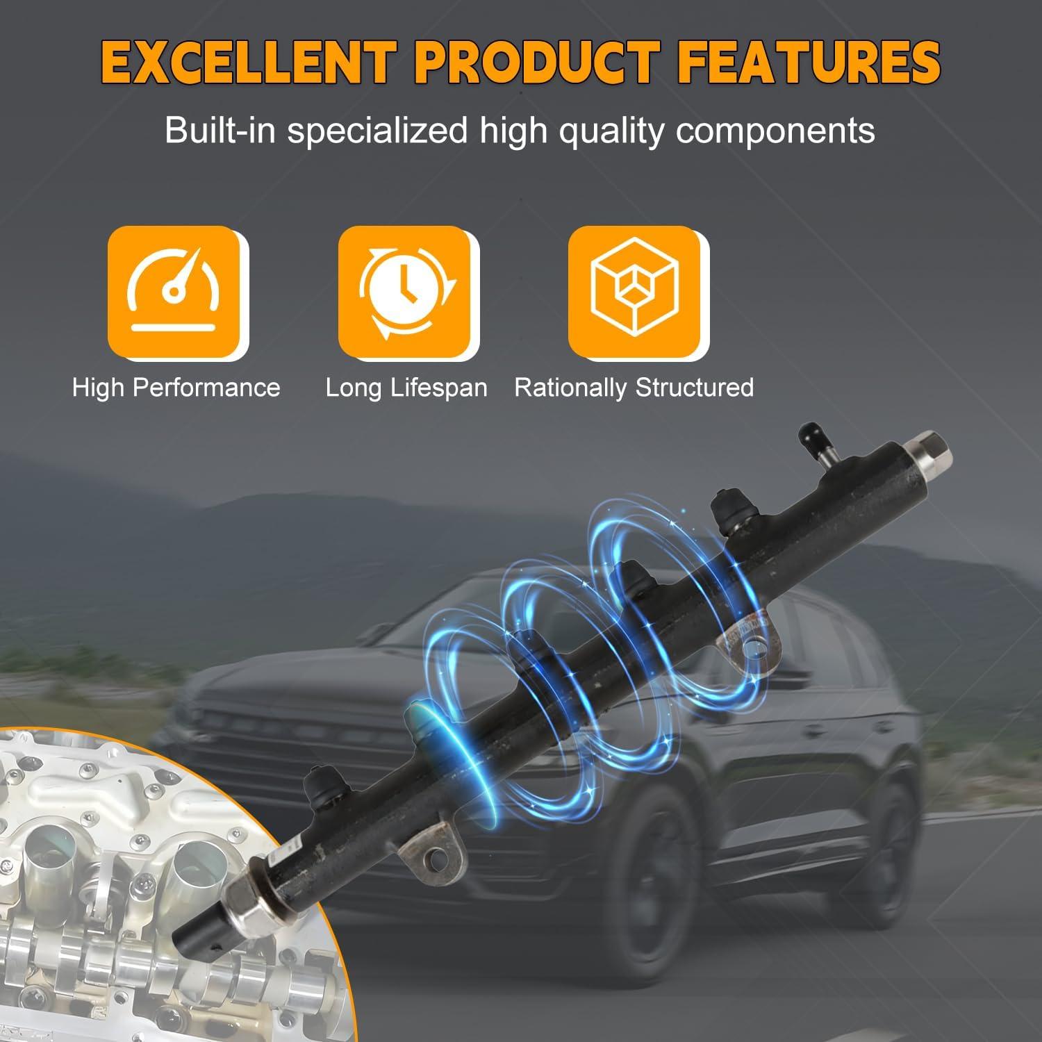 Combustible Riel Común PANGOLIN 7256757 para Motor Doosan D34