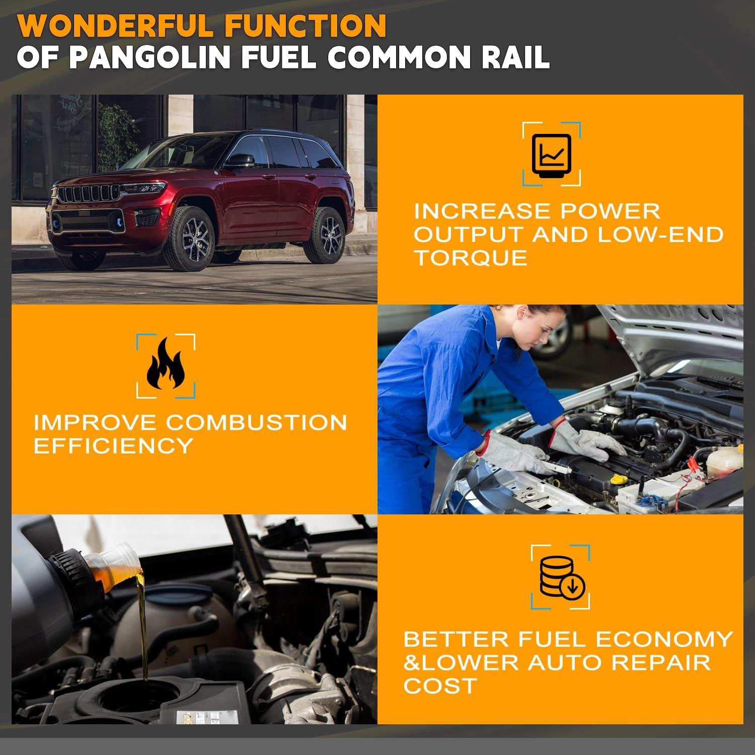 Combustible Riel Común PANGOLIN 7256757 para Motor Doosan D34